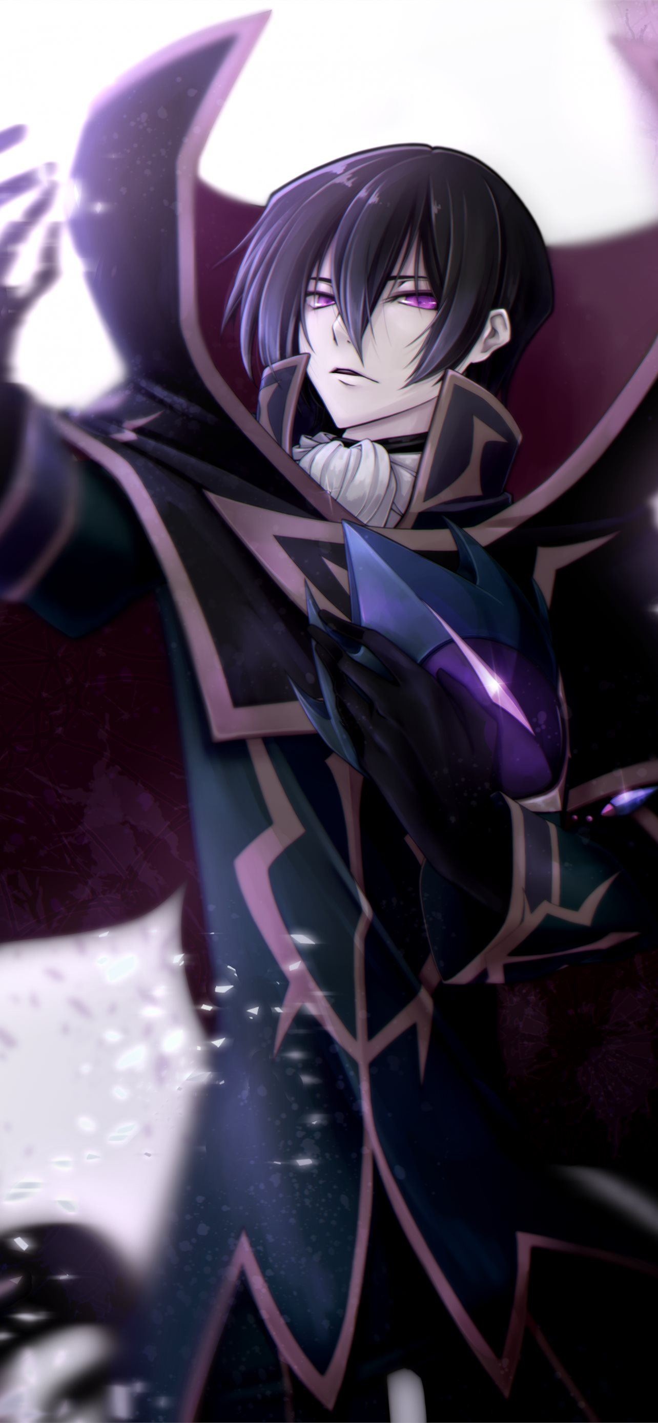 Lelouch Lamperouge, Anime protagonist, Rebellion leader, Charismatic strategist, 1290x2780 HD Phone
