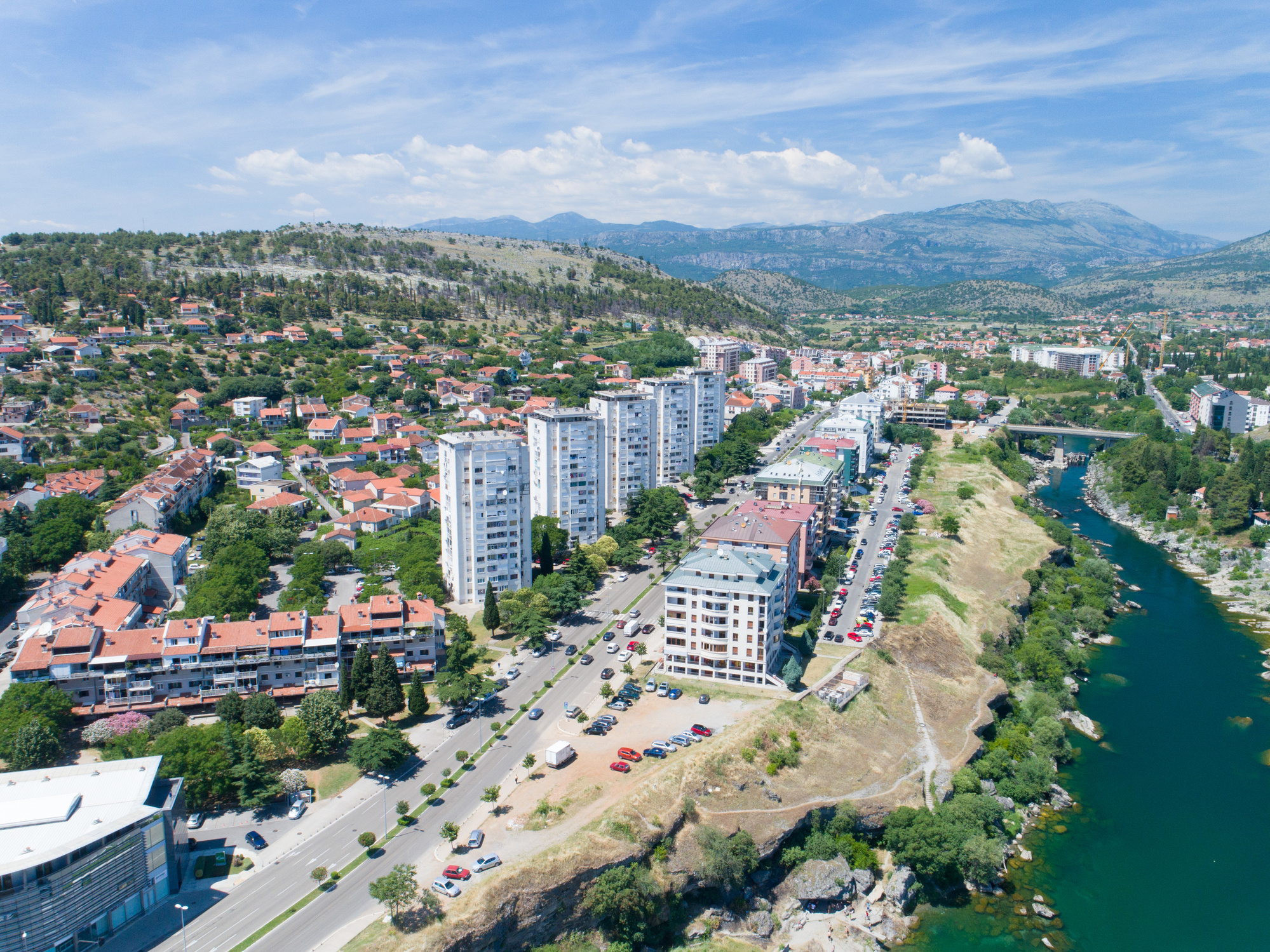 Podgorica, City of Montenegro, Vibrant urban life, Cultural hub, 2000x1500 HD Desktop