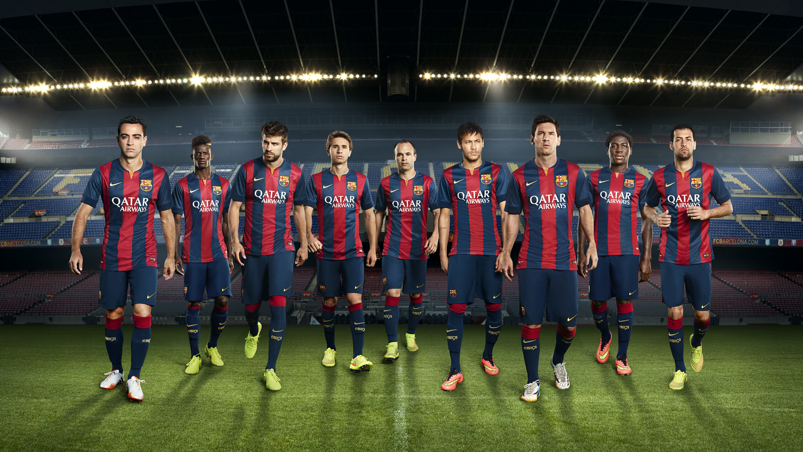 FC Barcelona, Football pride, Team devotion, Club loyalty, 2560x1440 HD Desktop