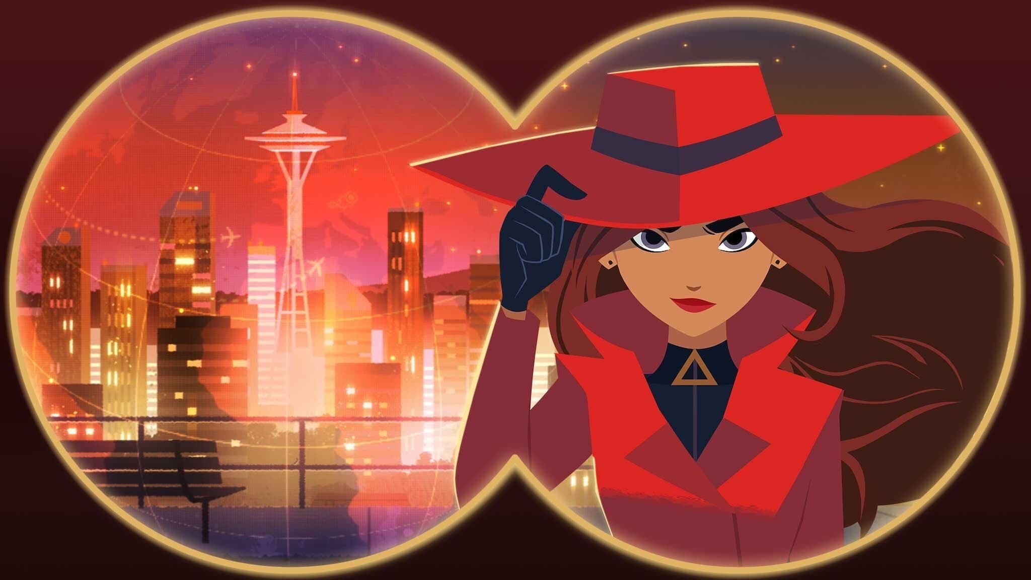 Carmen Sandiego: The first show since the end of Where on Earth in 1999. 2050x1160 HD Wallpaper.