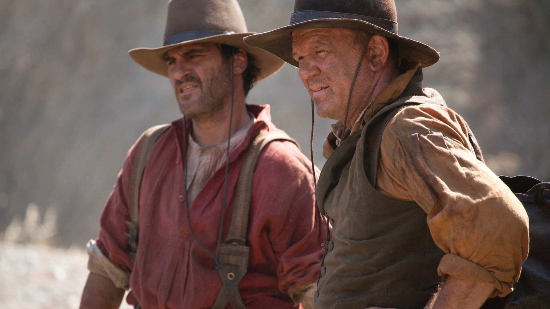 The Sisters Brothers: John C. Reilly, Joaquin Phoenix, A 2018 Western film directed by Jacques Audiard. 1920x1080 Full HD Wallpaper.