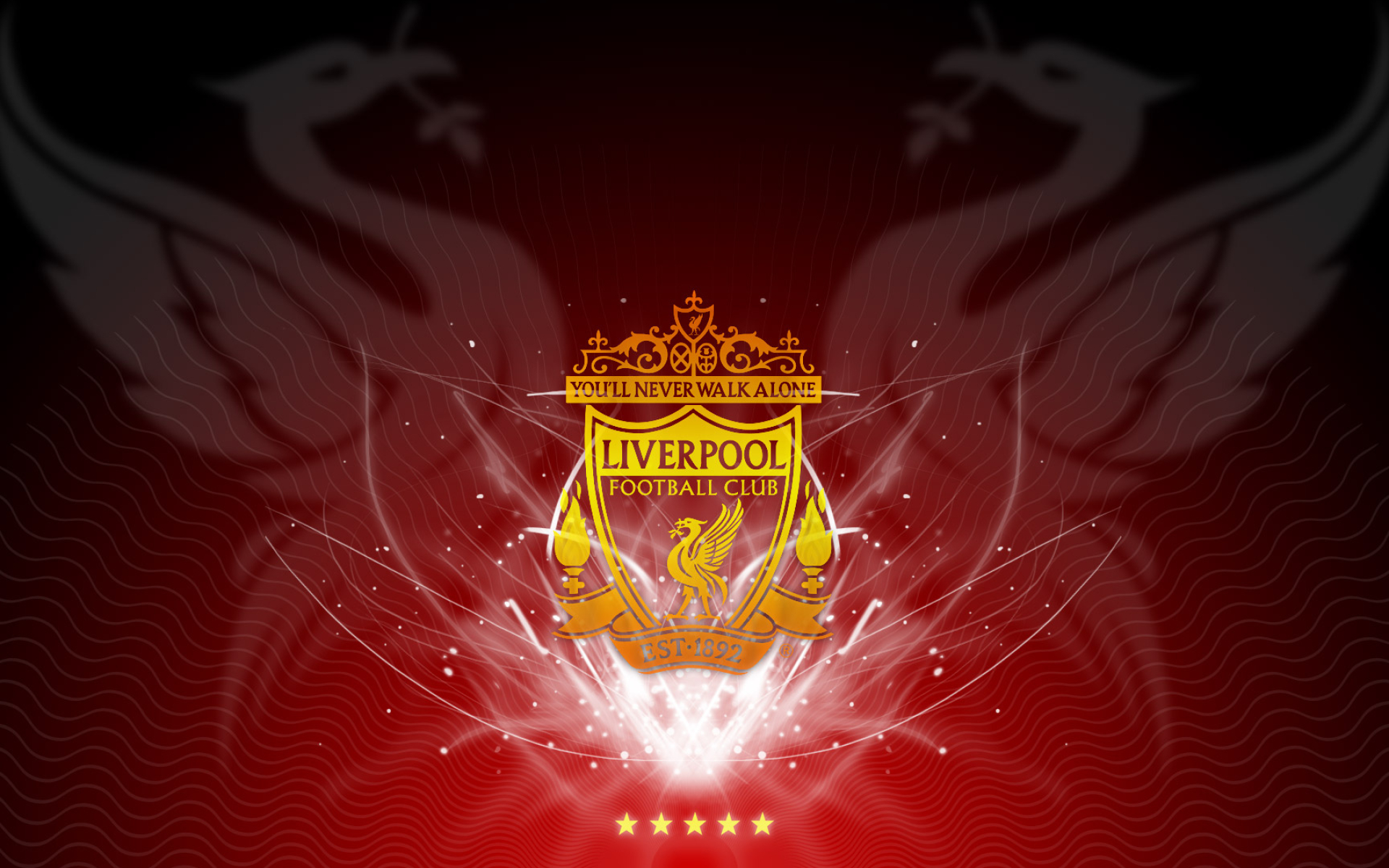 Liverpool Football Club: The most successful English team in European football tournament history. 1920x1200 HD Wallpaper.