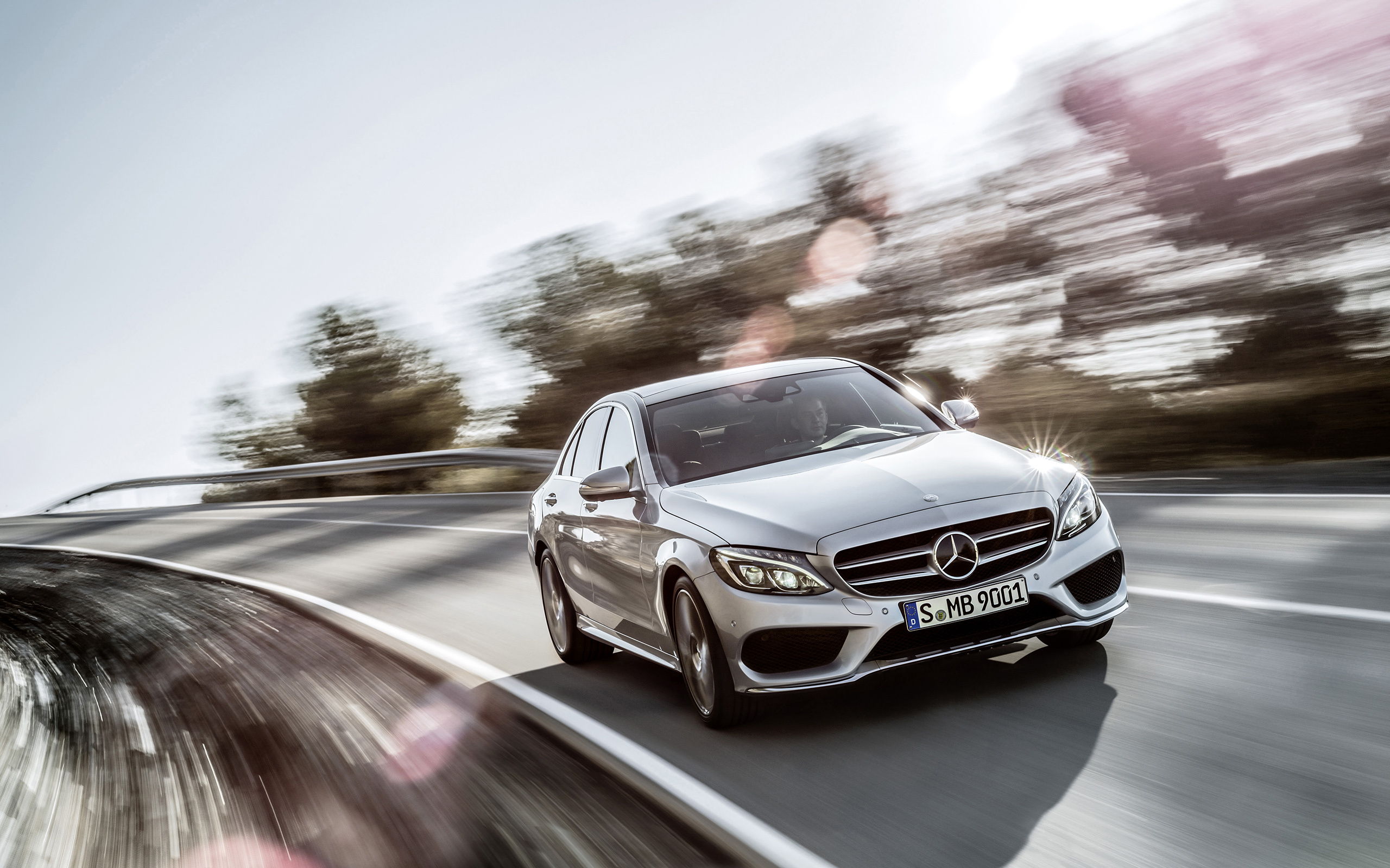 Mercedes-Benz C-Class, Timeless luxury, Sophisticated exterior, Comfortable interior, 2560x1600 HD Desktop