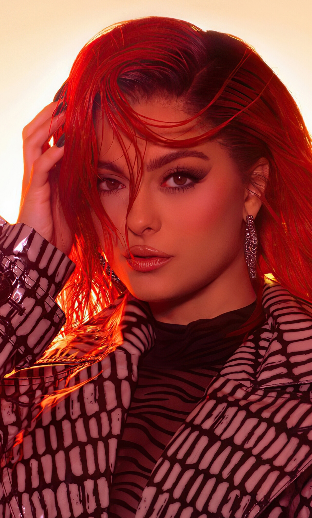 Bebe Rexha: American singer, collaborated on "In the Name of Love" with Martin Garrix. 1280x2120 HD Wallpaper.