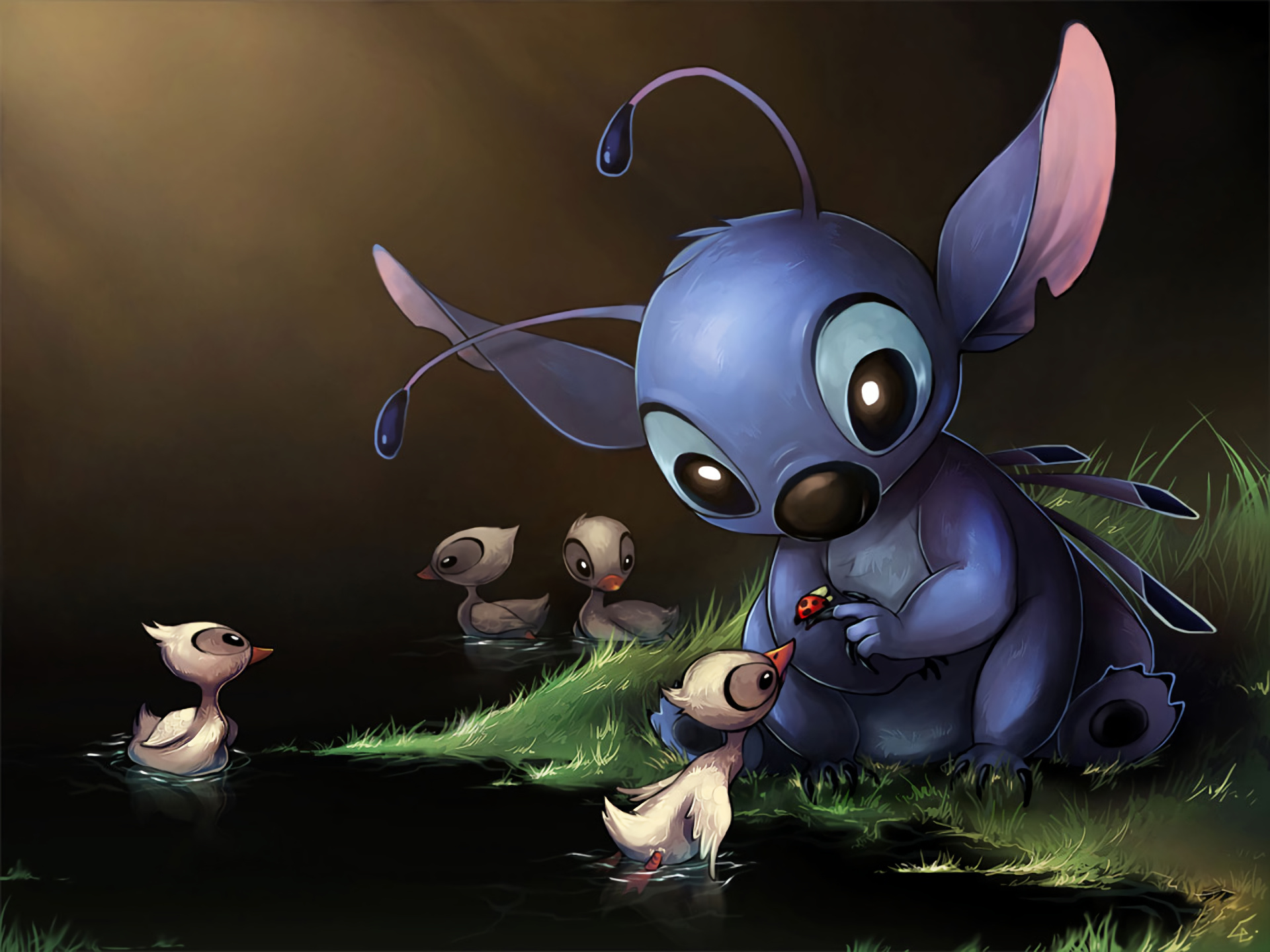 Lilo and Stitch: The Series, HD wallpapers, Vibrant backgrounds, Movie magic, 1920x1440 HD Desktop