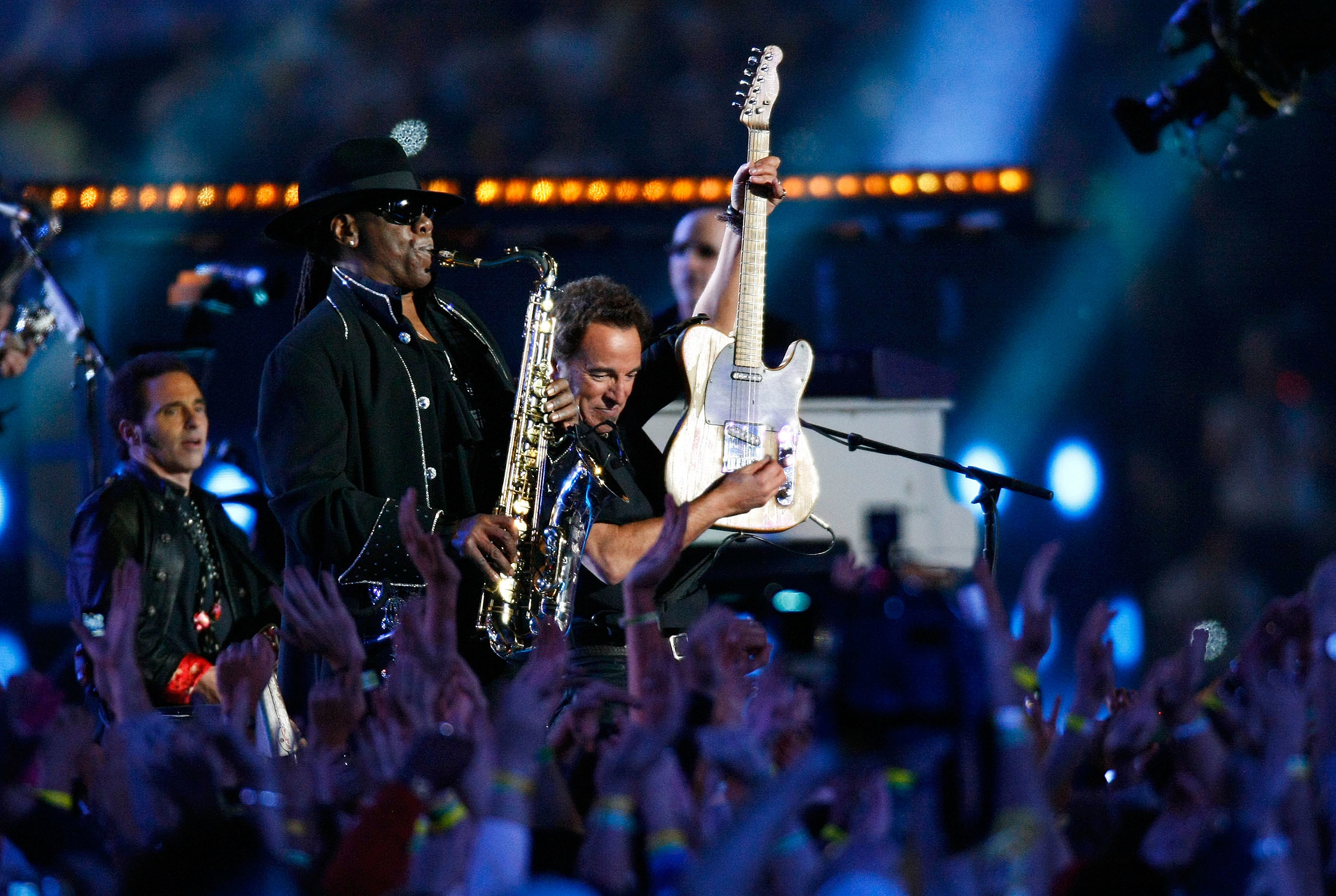 Bruce Springsteen, Tribute to Clarence Clemons, Saxophone solos, Musical legacy, 2500x1680 HD Desktop