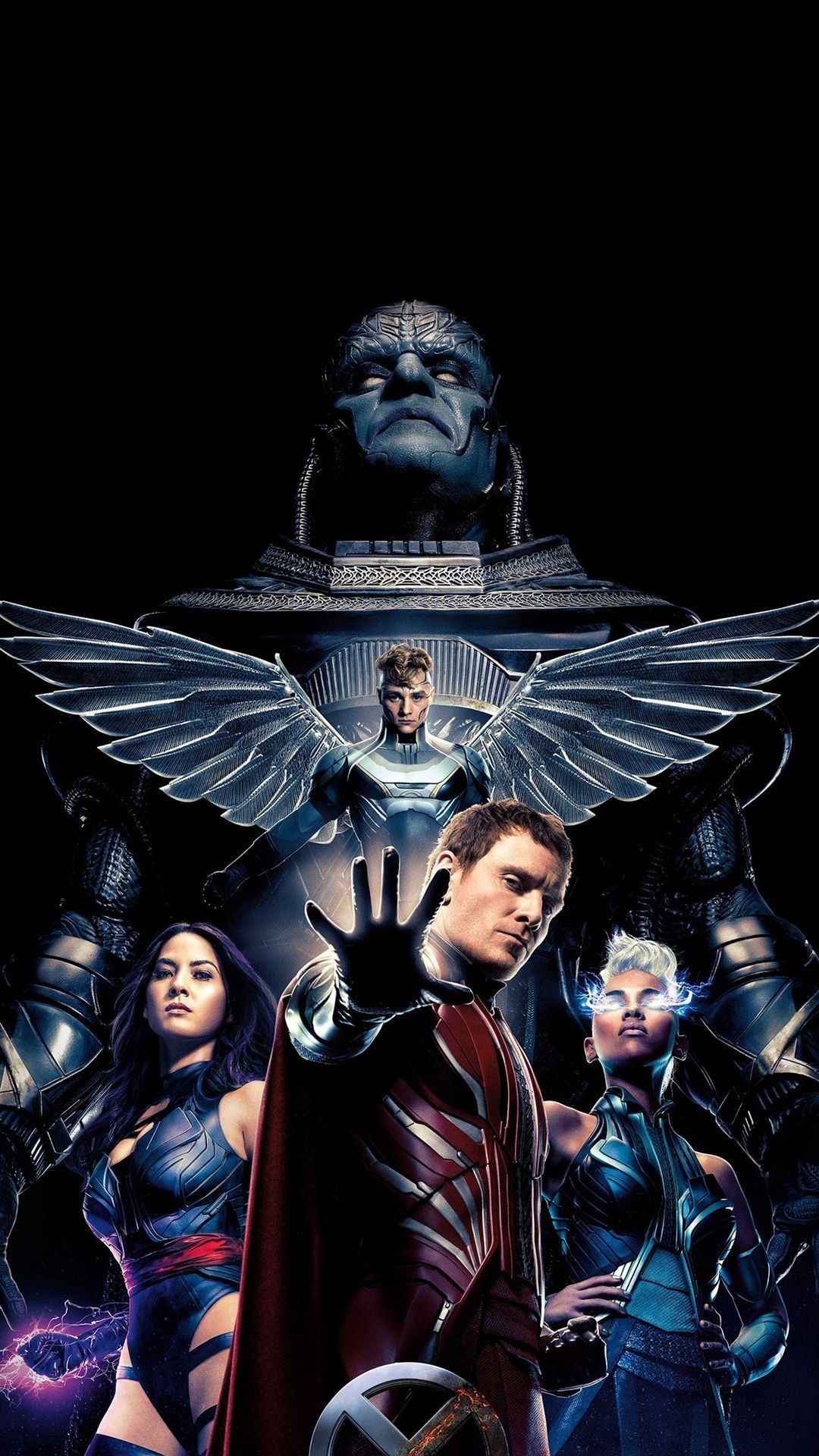 Magneto, X-Men movies, iPhone wallpapers, 1080x1920 Full HD Handy