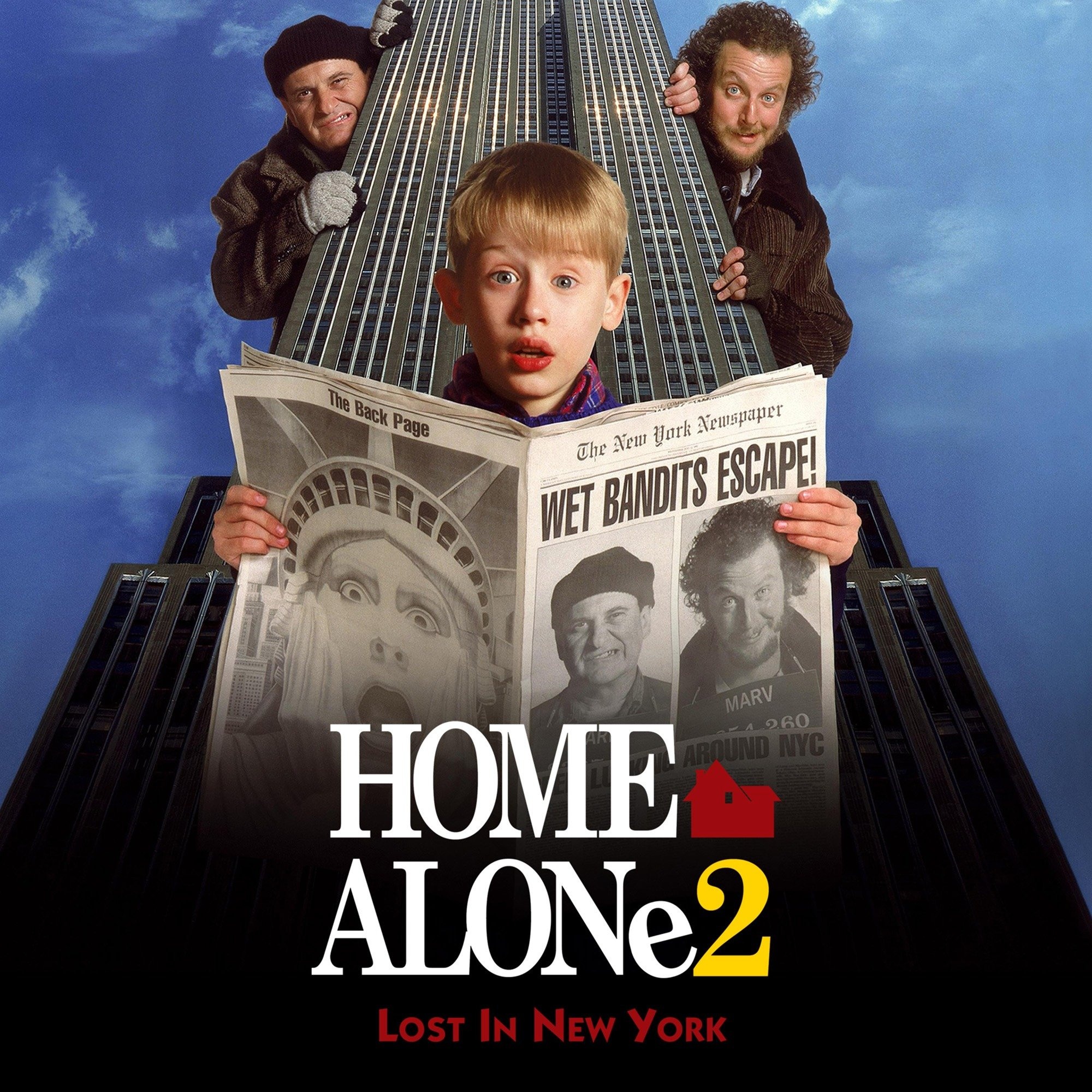 Home Alone 2, Online movie streaming, Kevin McCallister's New York adventure, Fun-filled comedy, 2000x2000 HD Phone