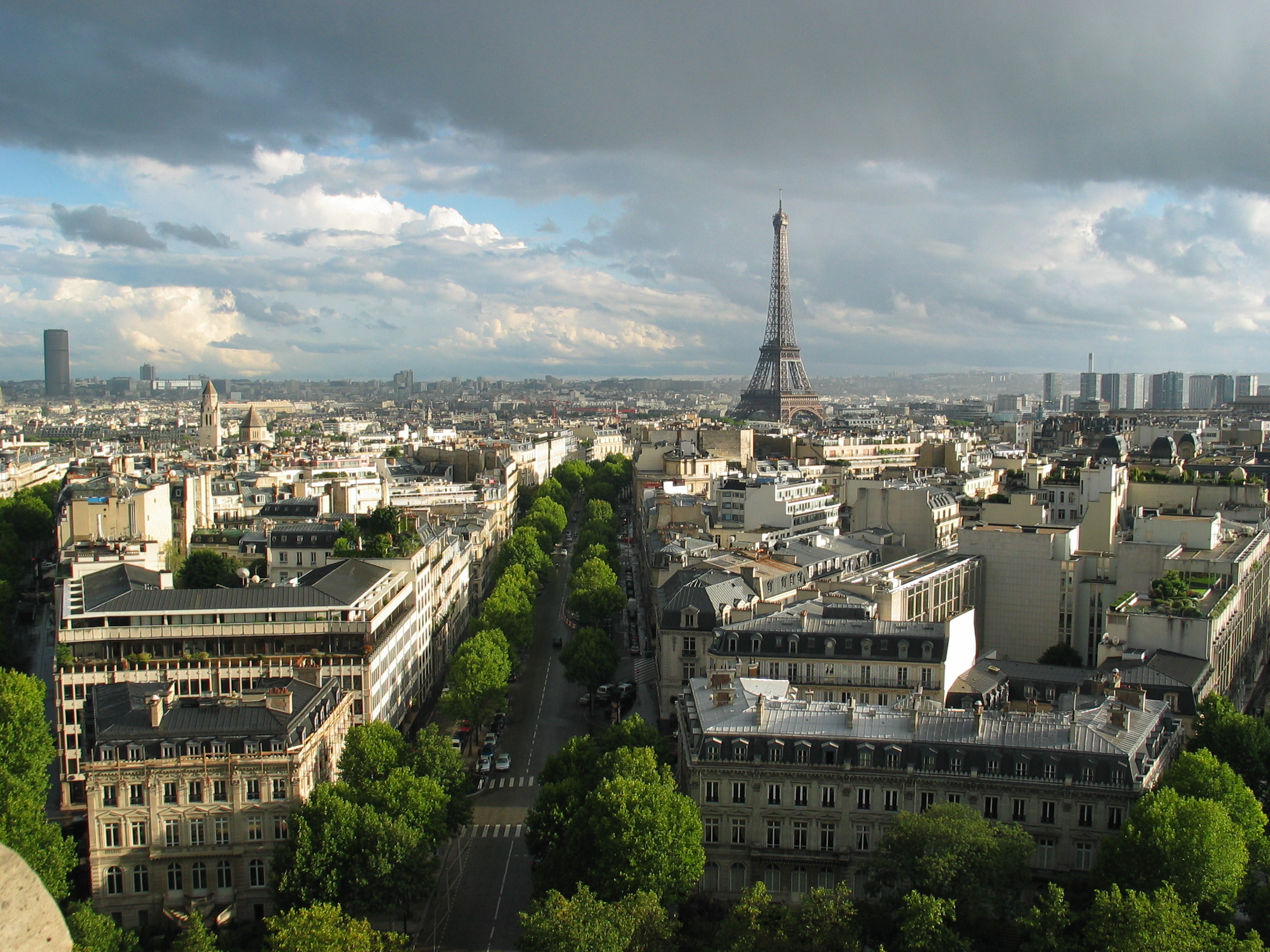Paris Skyline, Travels, HD wallpaper, Hintergrund, 2280x1710 HD Desktop