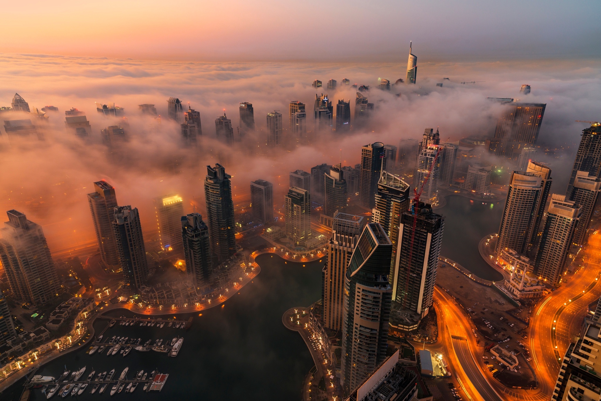 Dubai Skyline, Dubai HD, World 4K wallpapers, Astonishing visuals, 2050x1370 HD Desktop