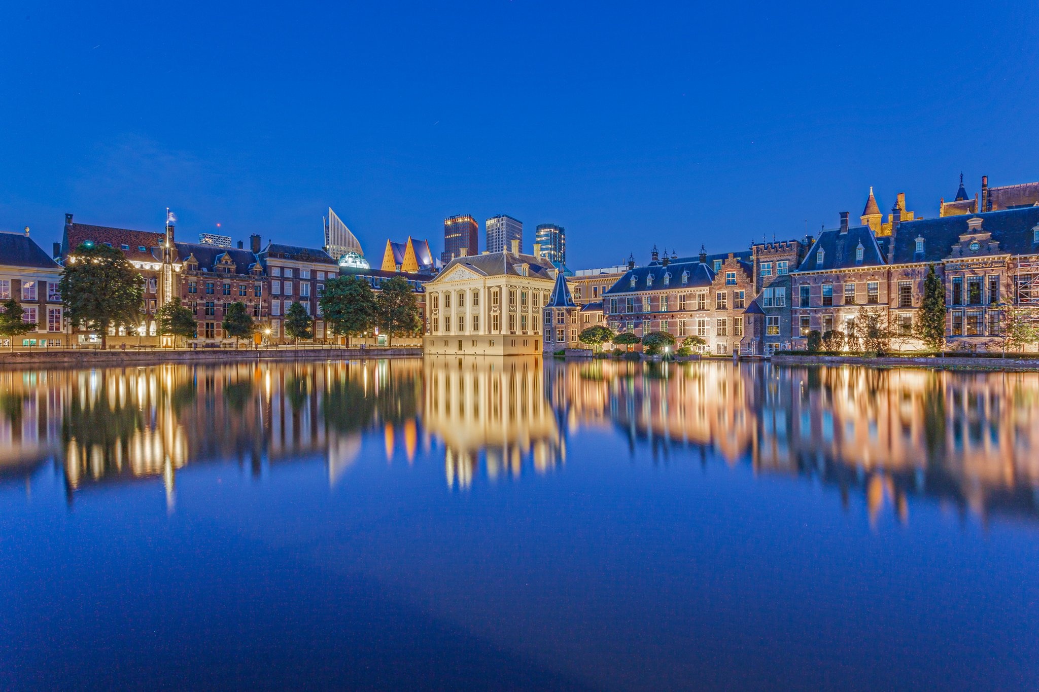 The Hague Netherlands houses, Canal street, Hague cities, Cityscape wallpaper, 2050x1370 HD Desktop
