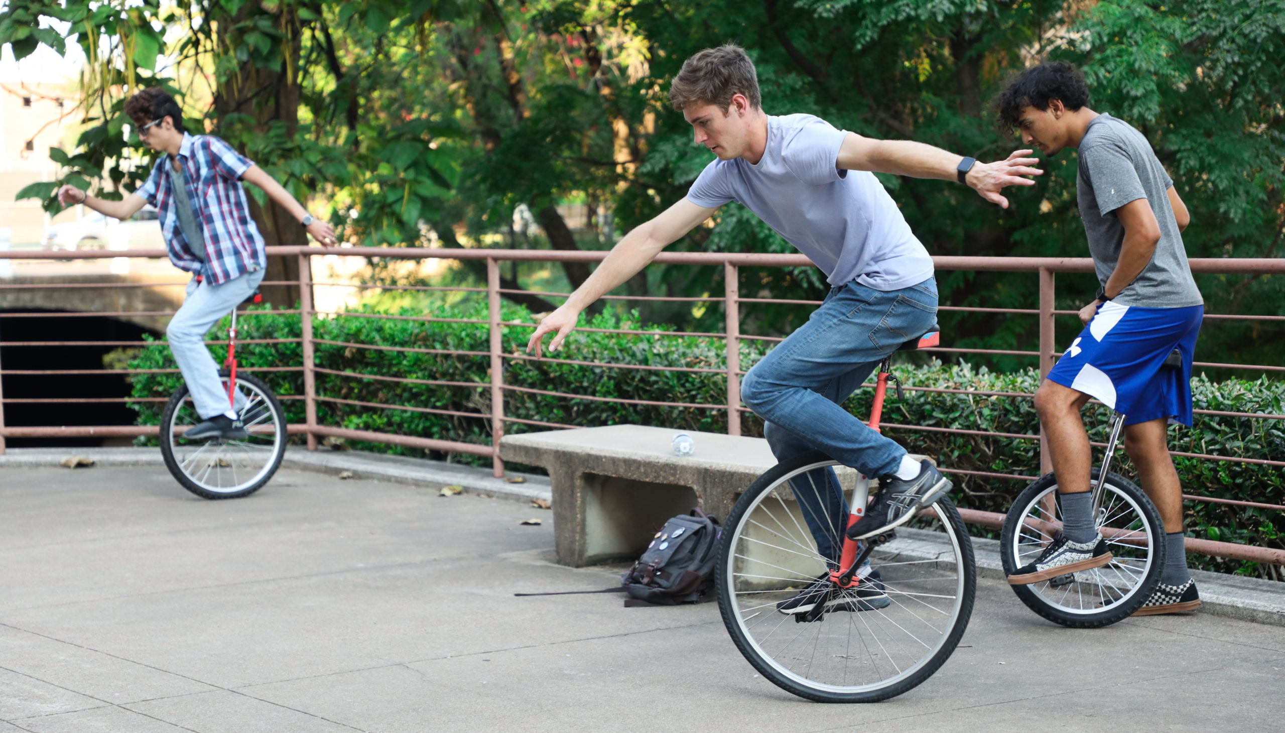 Unicycle: The Cycle Continues: Unicycle Academy At Baylor, Unicycle And Helmets Provider, 2022. 2560x1460 HD Wallpaper.