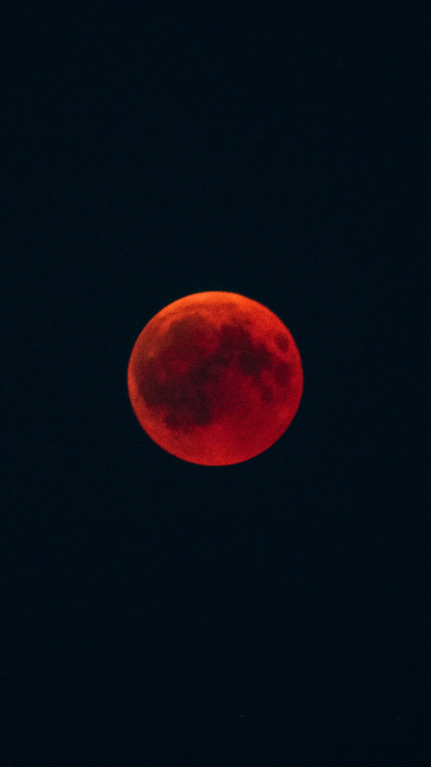 Eerie allure, Lunar radiance, Blood-red moon, Celestial beauty, 1440x2560 HD Phone