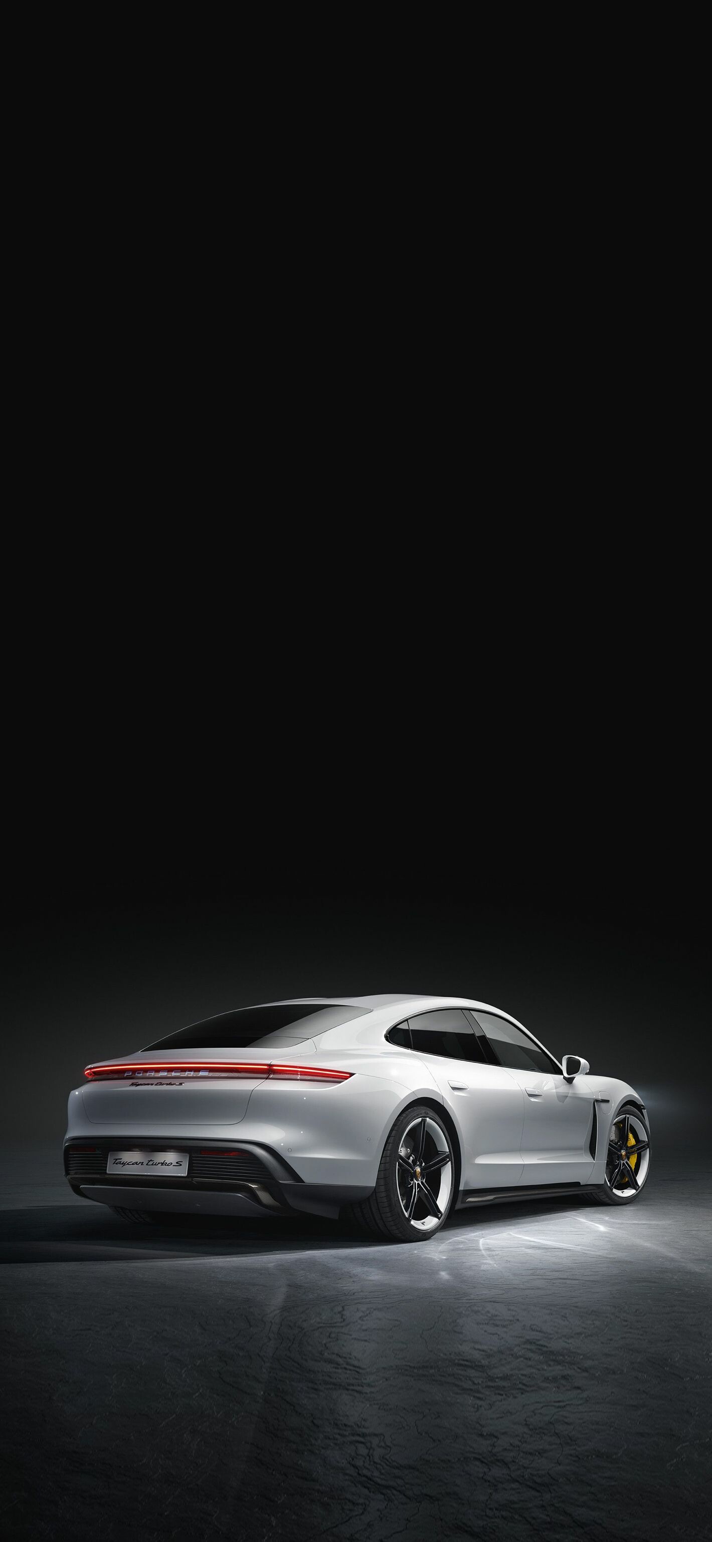 Porsche: Taycan Turbo S, Electric sports car. 1420x3080 HD Wallpaper.