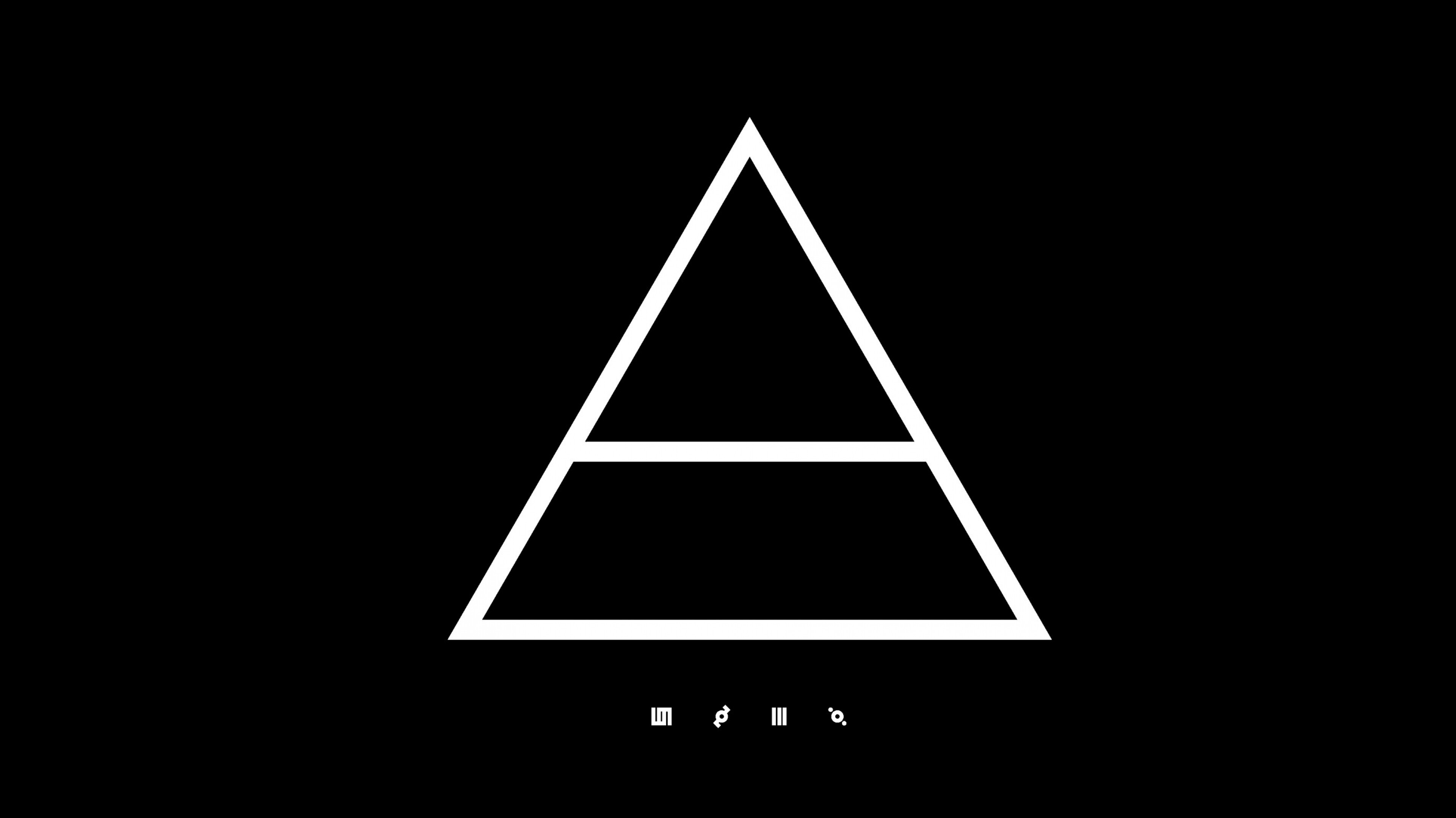 Thirty Seconds to Mars: An American rock band from Los Angeles, California, formed in 1998. 3840x2160 4K Background.
