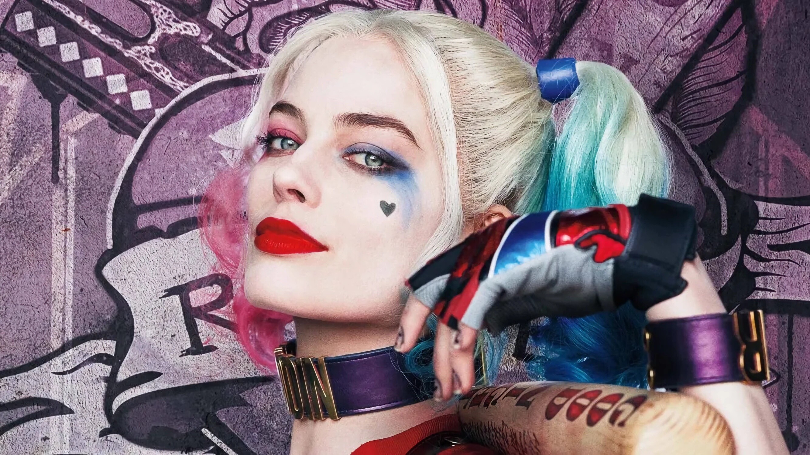 Close-up, Harley Quinn (Suicide Squad) Wallpaper, 2670x1500 HD Desktop