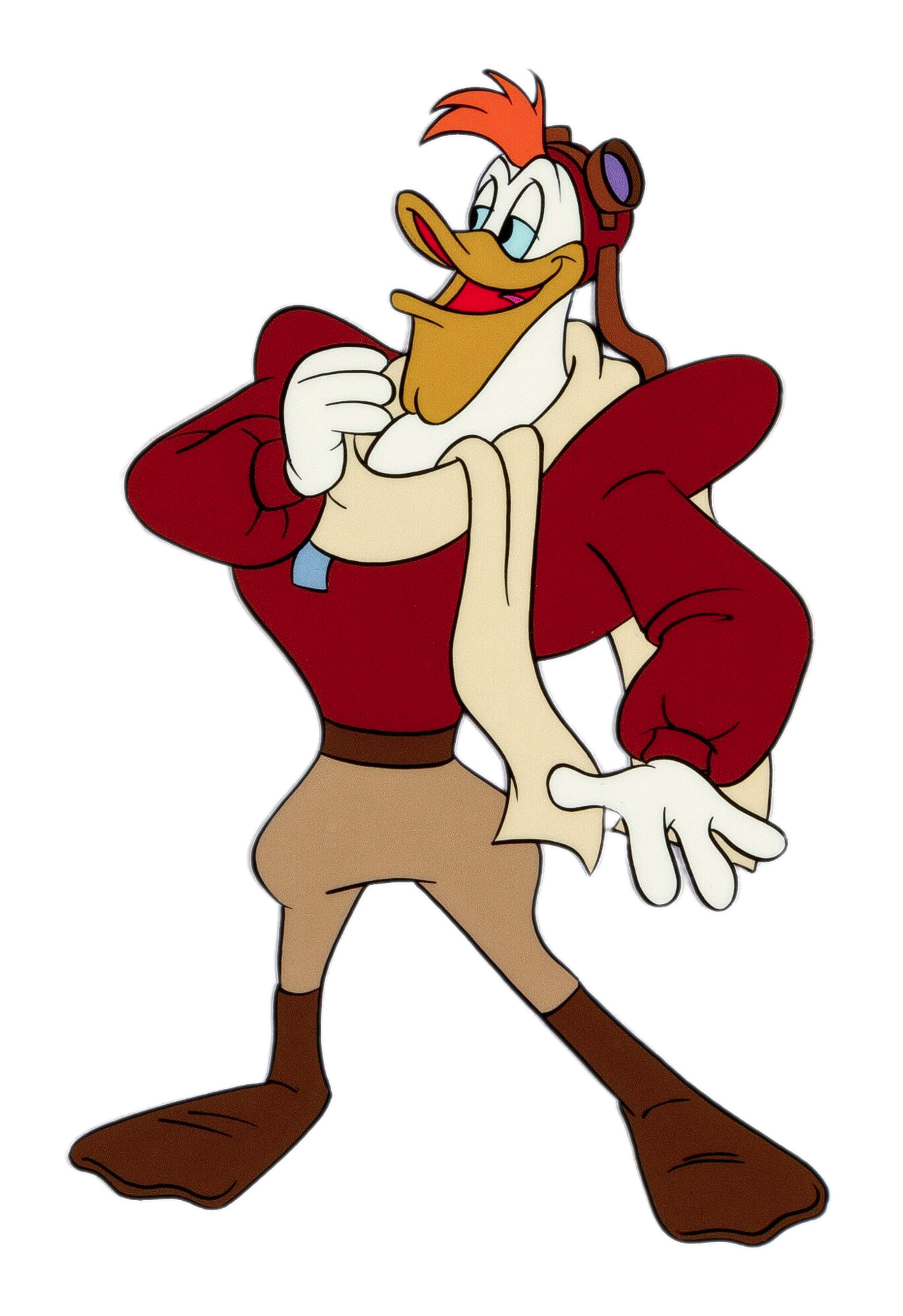 Launchpad McQuack, Transparent ducktales, Animation series, Character image, 1340x1950 HD Phone