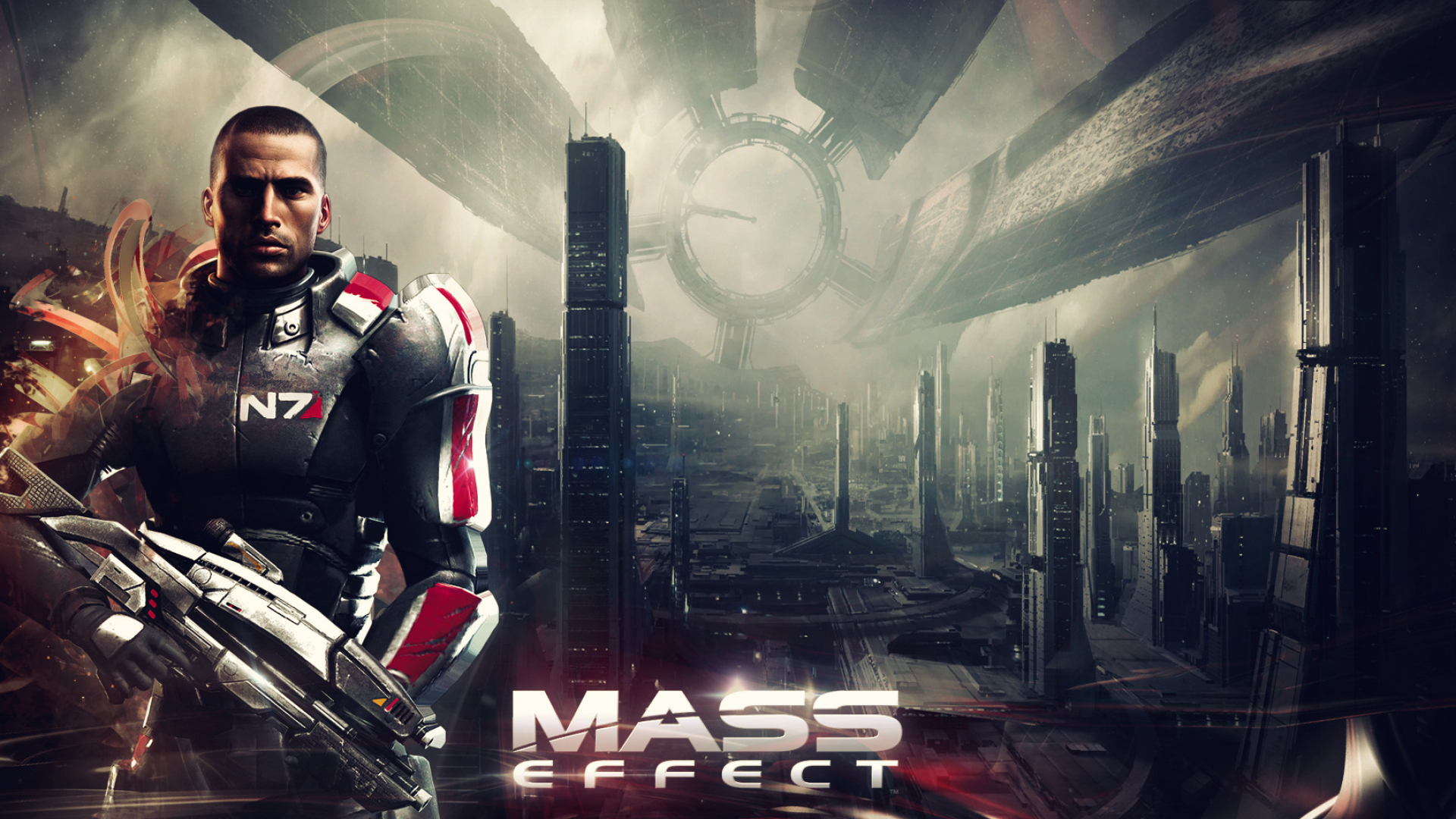 Mass Effect, Citadel architecture, HD wallpapers, Gaming aesthetics, 1920x1080 Full HD Desktop