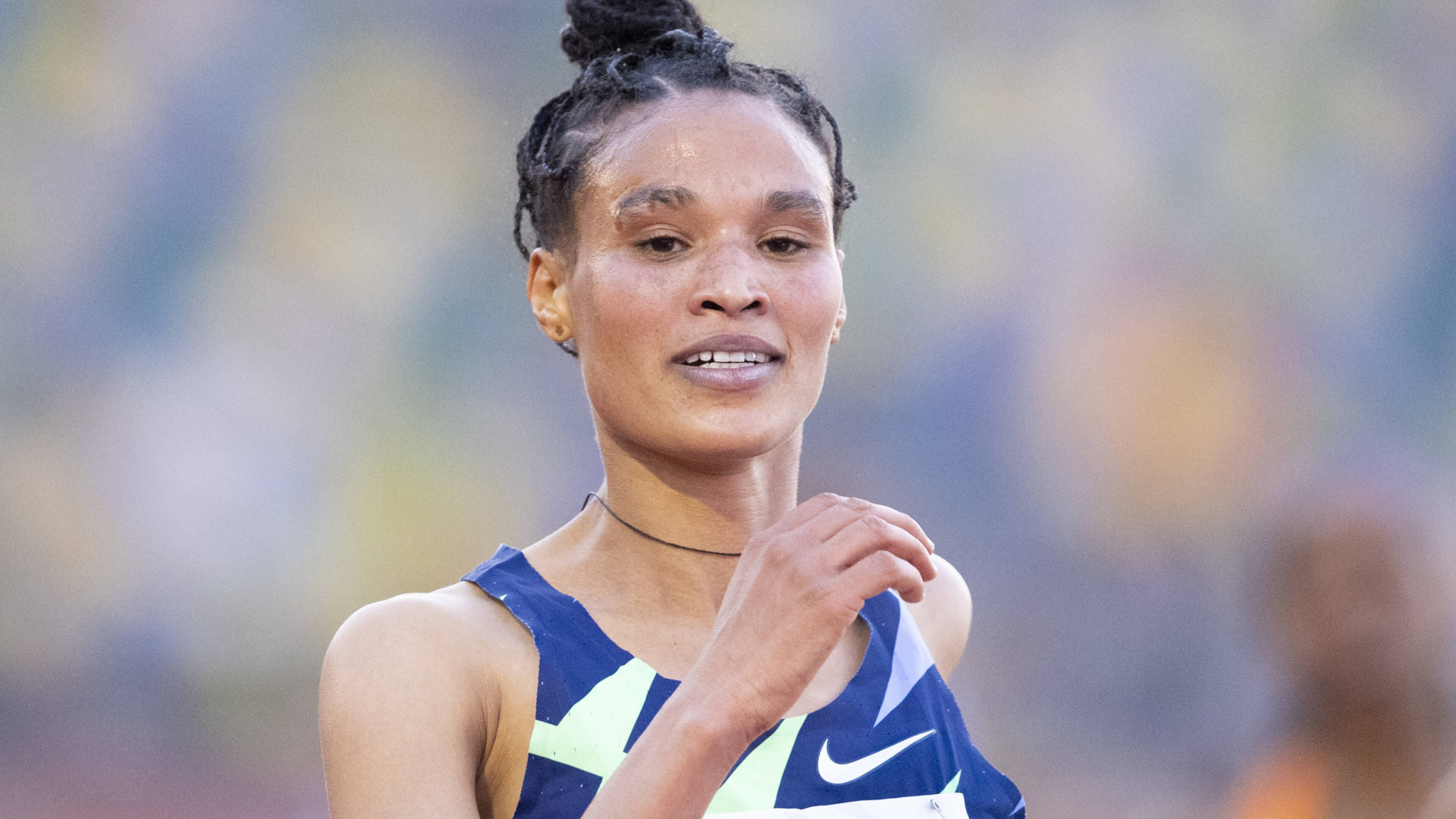 Letesenbet Gidey, Half marathon record, Ethiopian athlete, Impressive debut, 3840x2160 4K Desktop