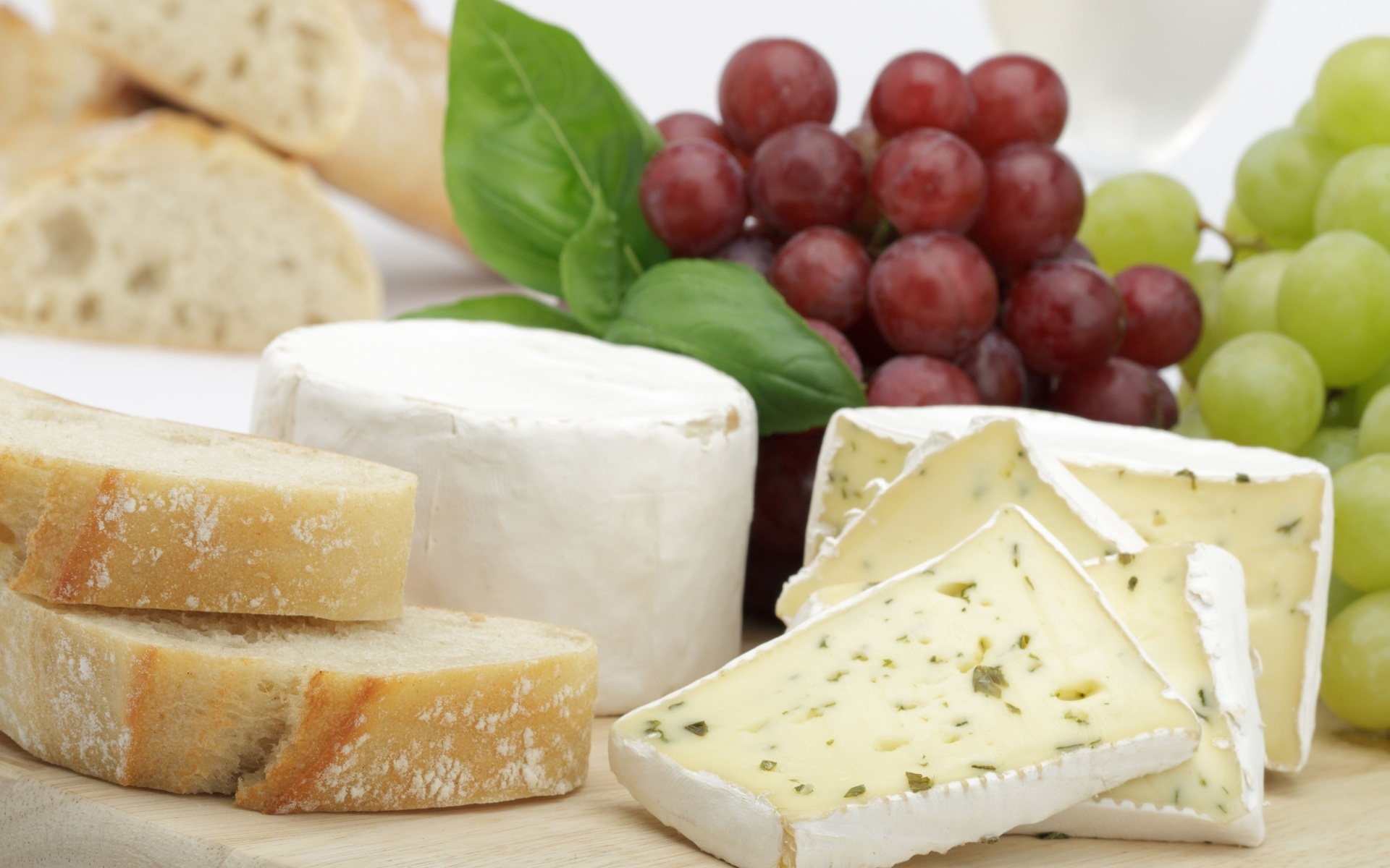 Cheese: Comes in an endless variety of shapes, textures, colors, smells and flavors. 1920x1200 HD Wallpaper.