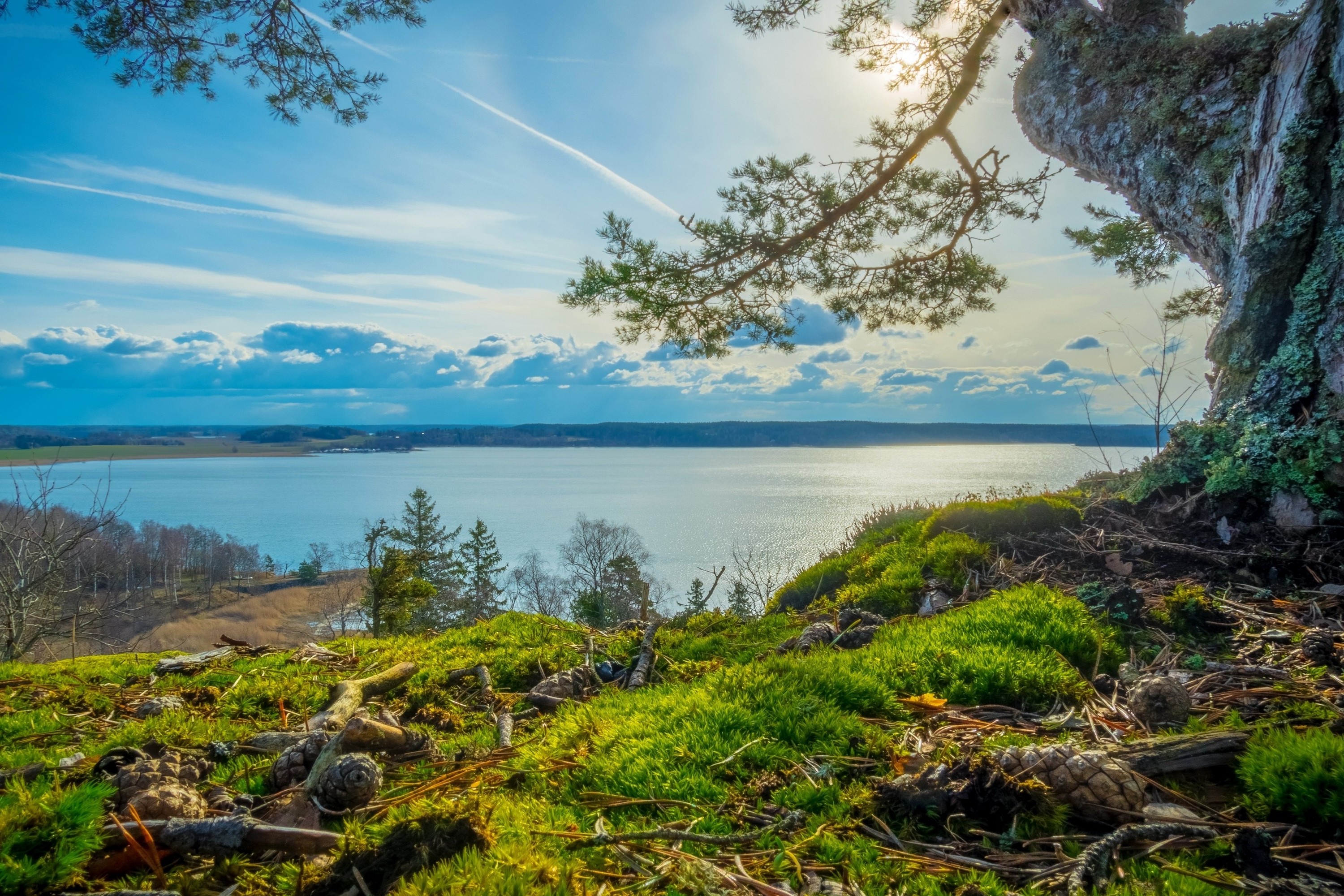 Sweden travels, Summer landscapes, Riverside beauty, Sweeping skies, 3000x2000 HD Desktop