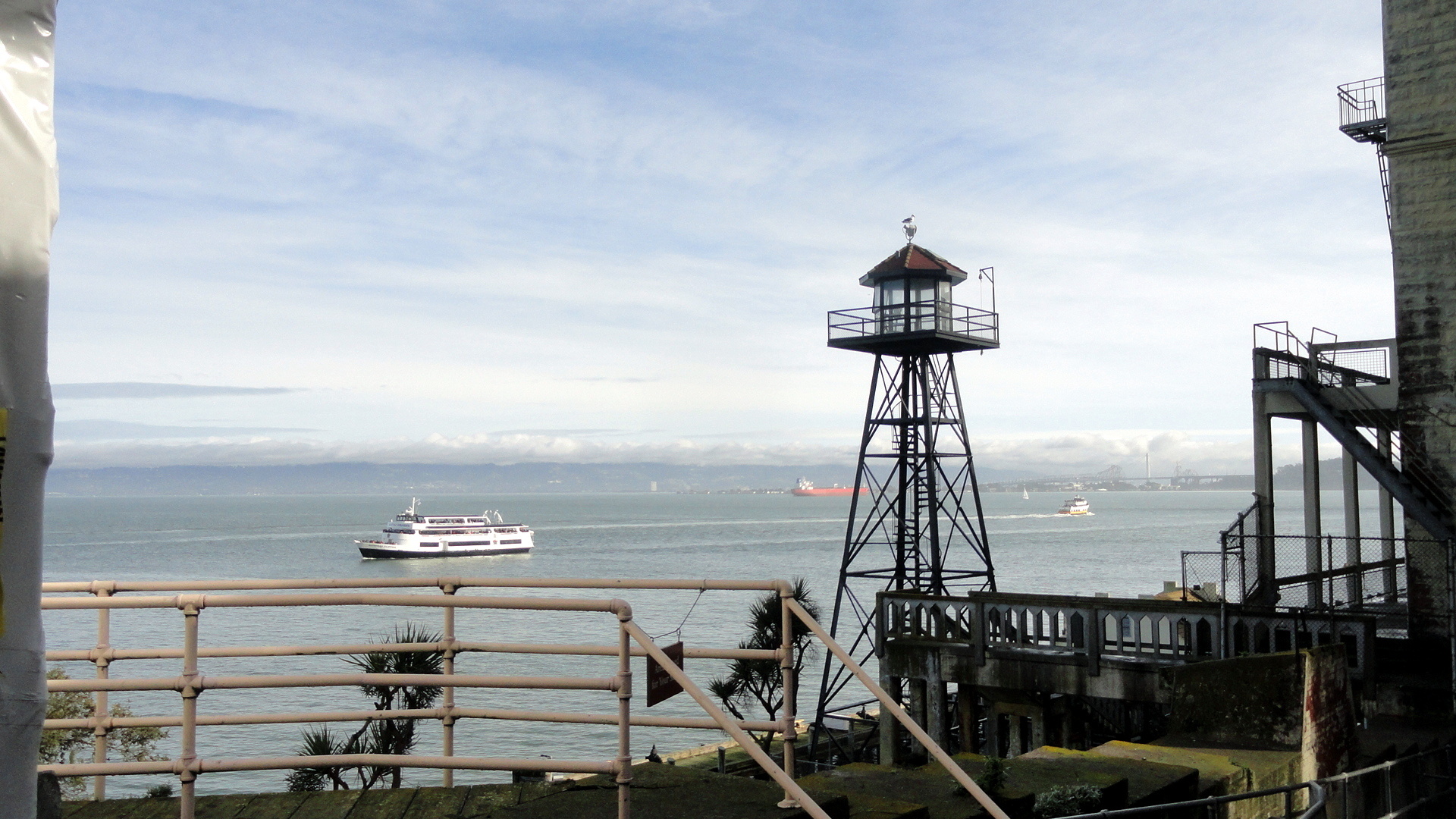 Fesselnder Blick auf Alcatraz Island, 1920x1080 Full HD Desktop