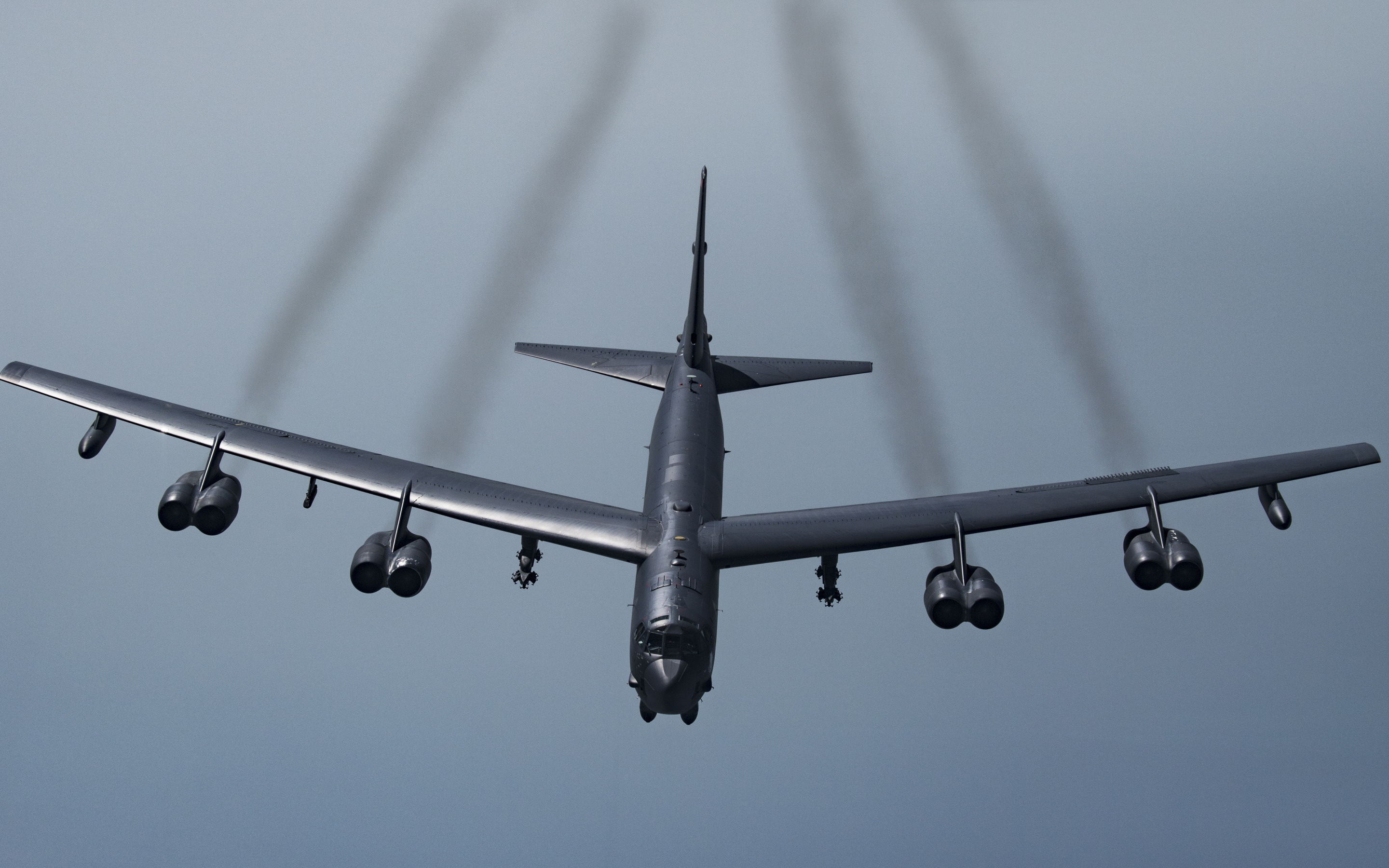 Boeing B-52, Sky, High-quality pictures, 2880x1800 HD Desktop