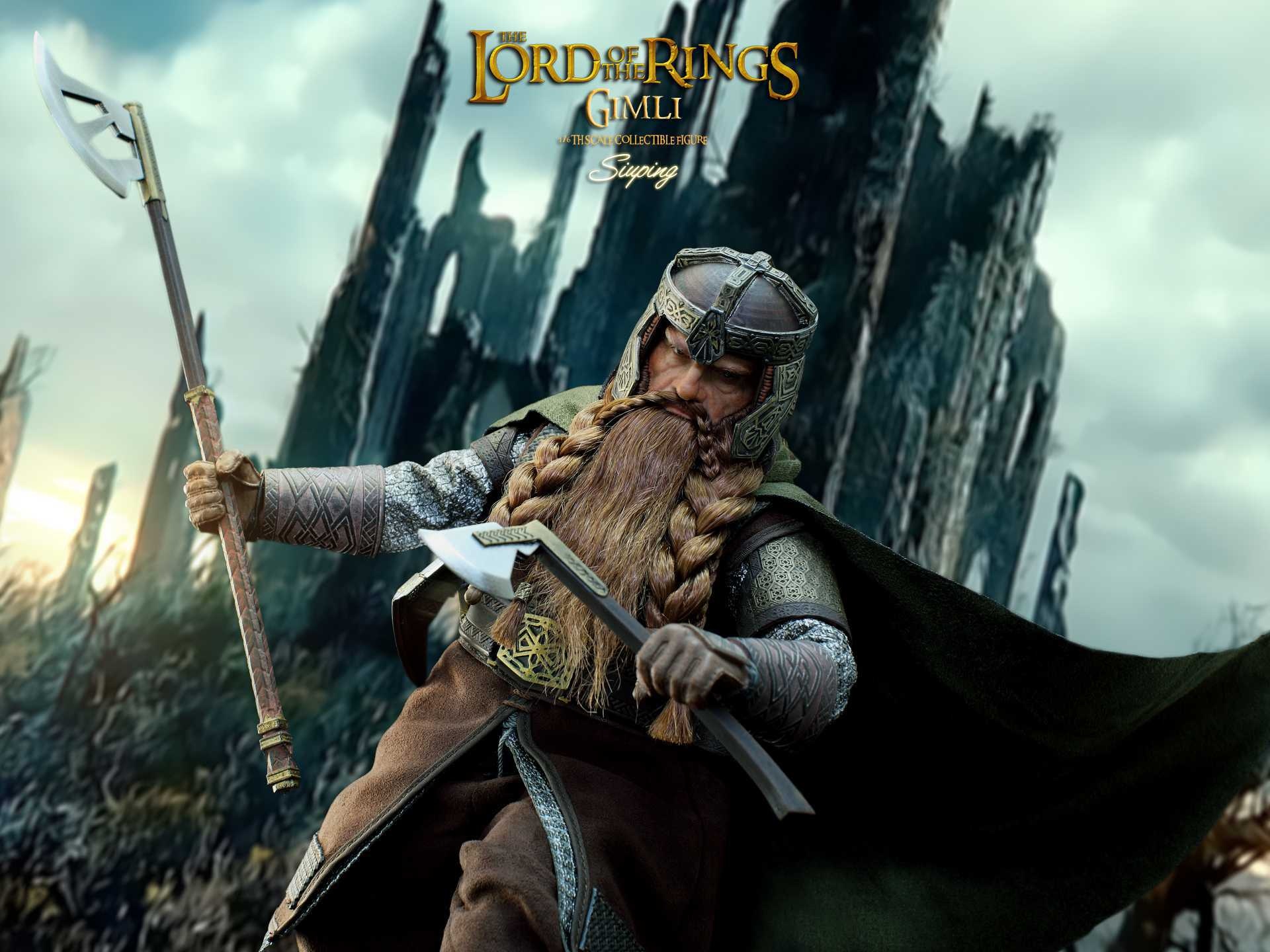 Gimli, Dwarven warrior, Battle axe master, Middle-earth adventure, 1920x1440 HD Desktop