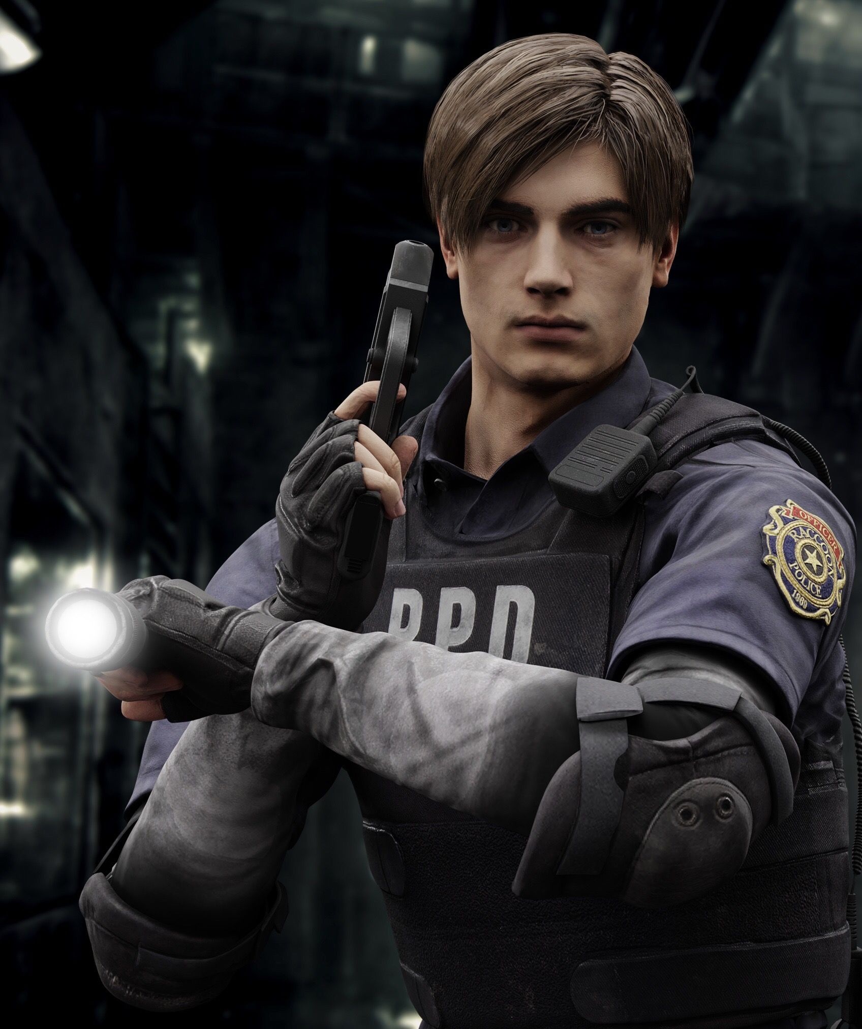 Leon S. Kennedy, Resident Evil Leon, Resident Evil game, Leon S. Kennedy, 1700x2030 HD Handy