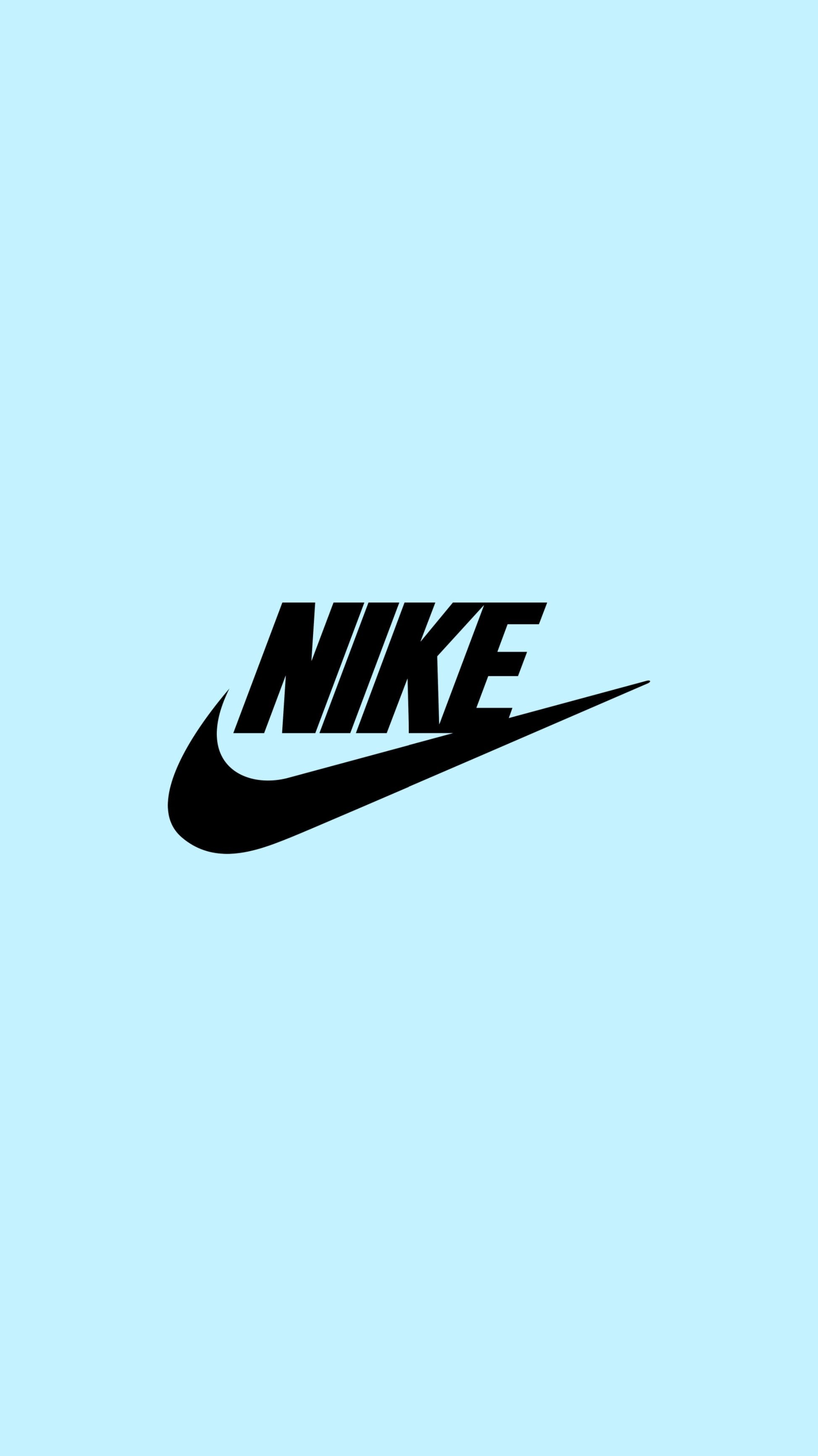 Nike logo, Blue symbol, Sports apparel, Logo design, 1950x3470 HD Phone