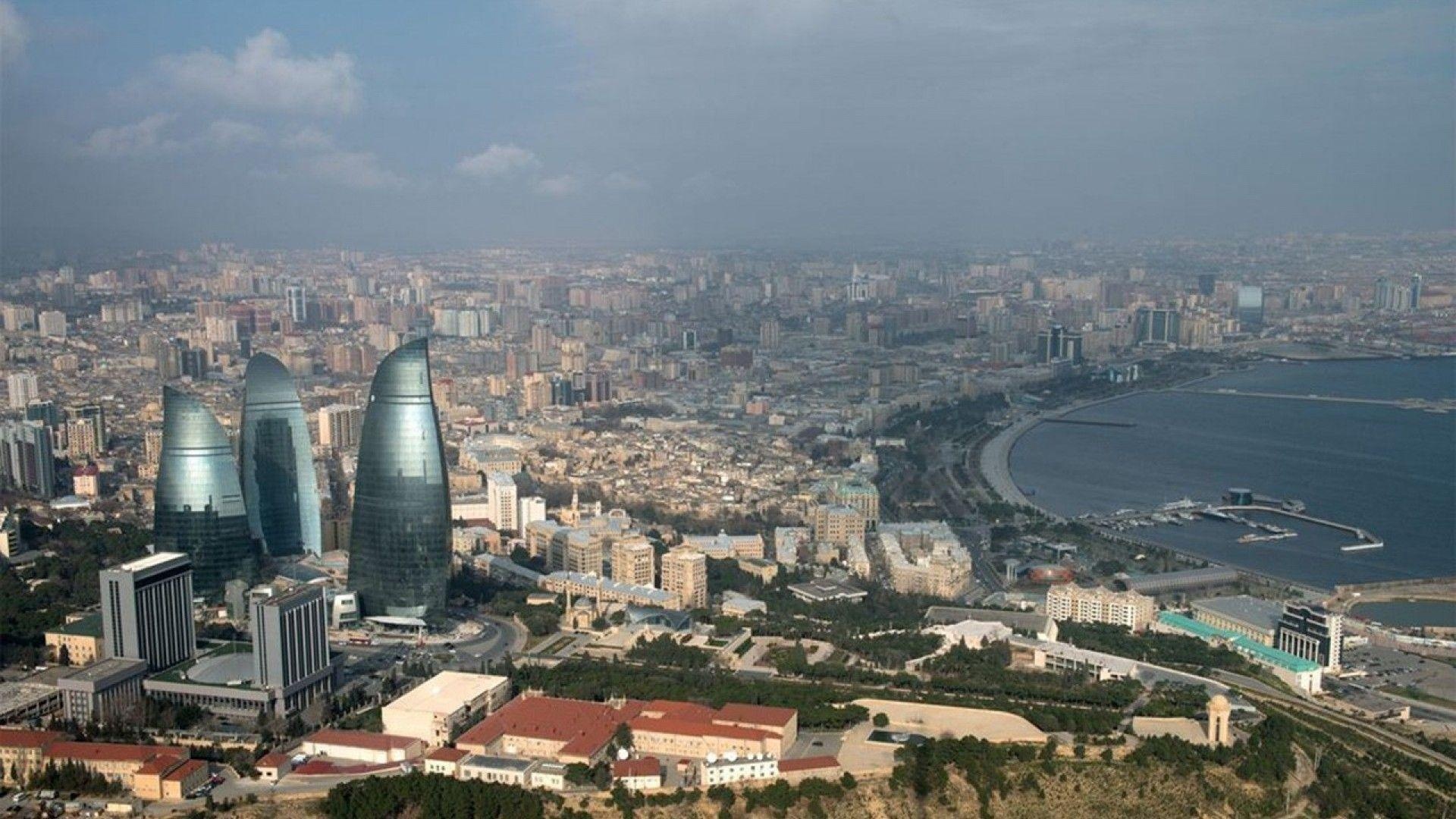 Baku wallpapers, Azerbaijan sights, Scenic views, Baku cityscape, 1920x1080 Full HD Desktop
