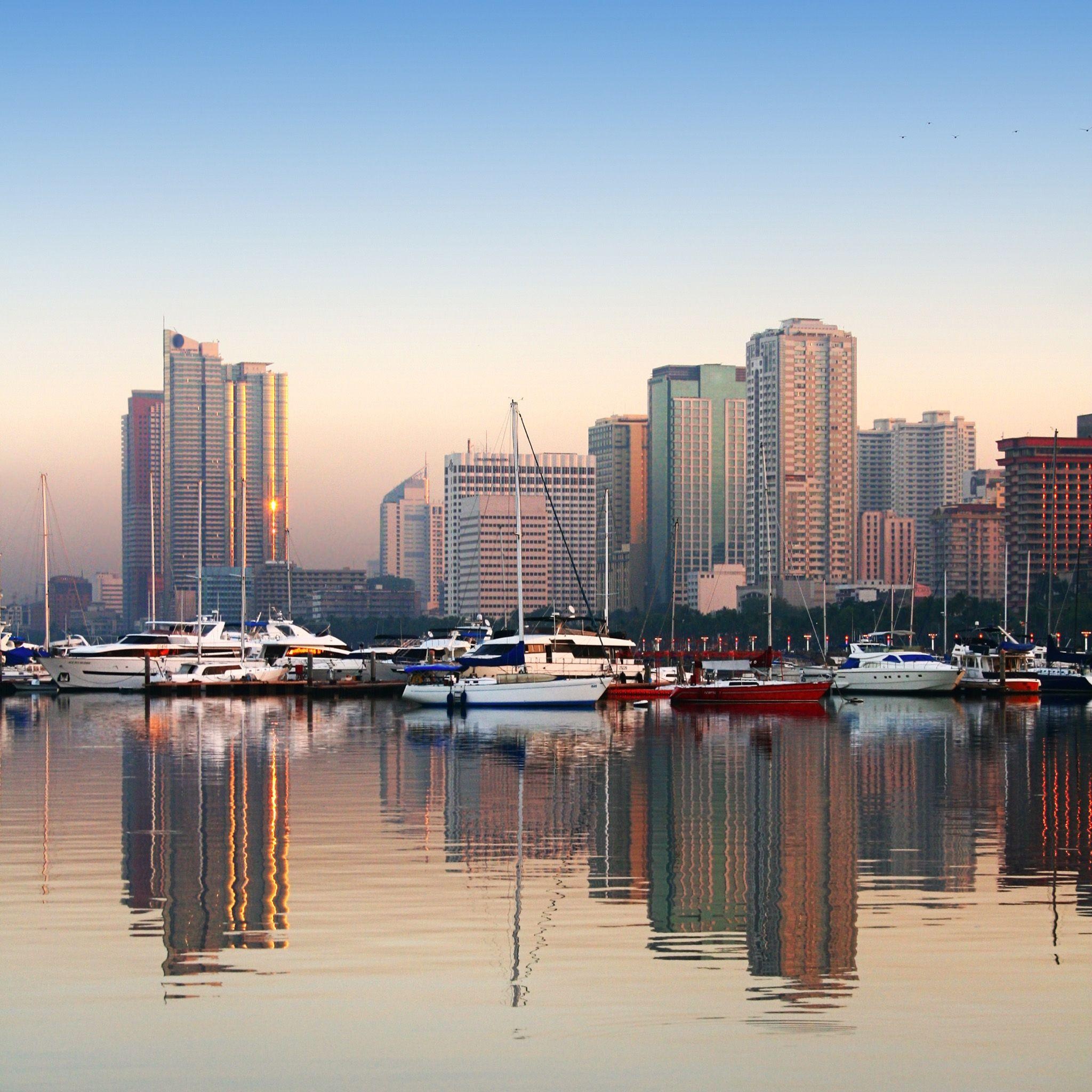 Manila Skyline, Cityscapes of Manila, Urban photography, Philippines beauty, 2050x2050 HD Phone