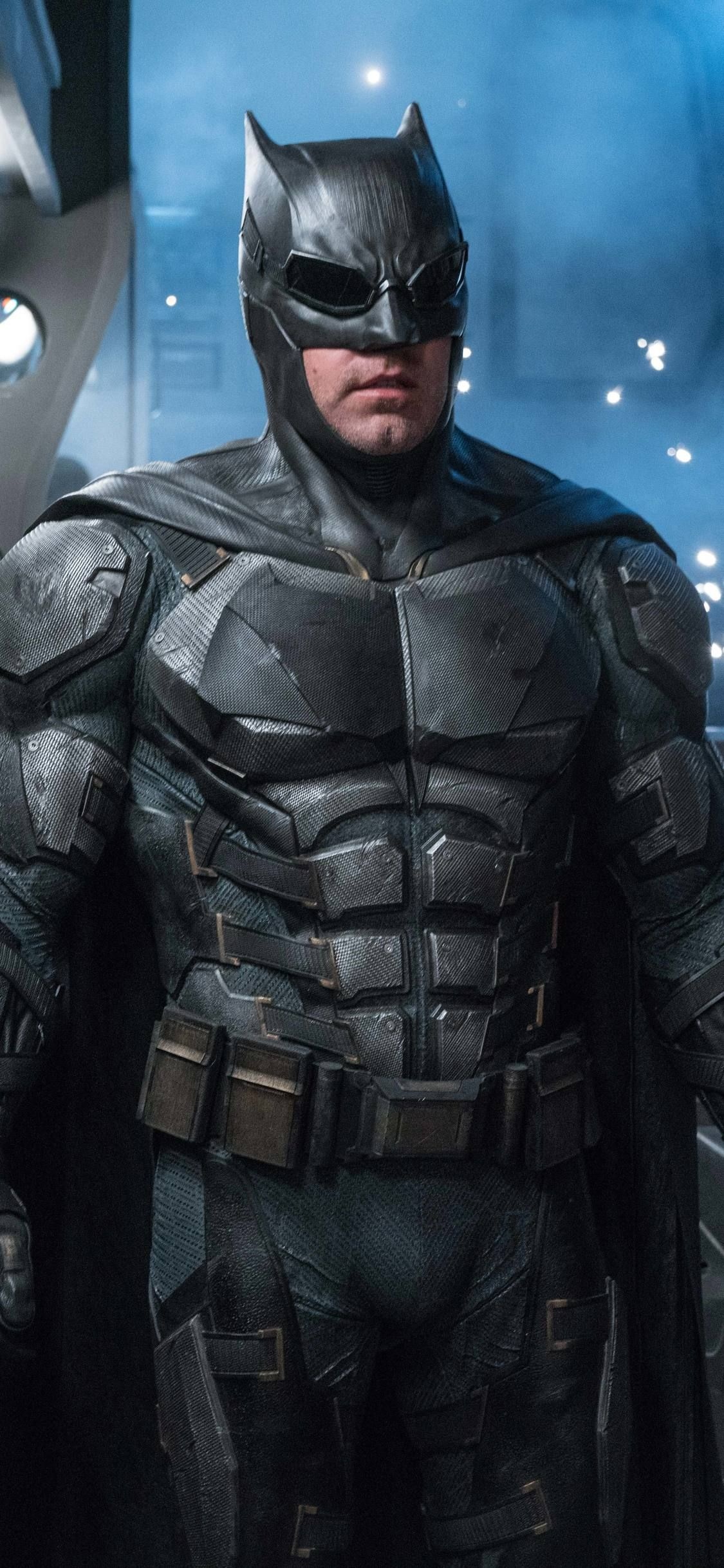 Ben Affleck, Justice League, Batman suit, 8K, 1130x2440 HD Phone