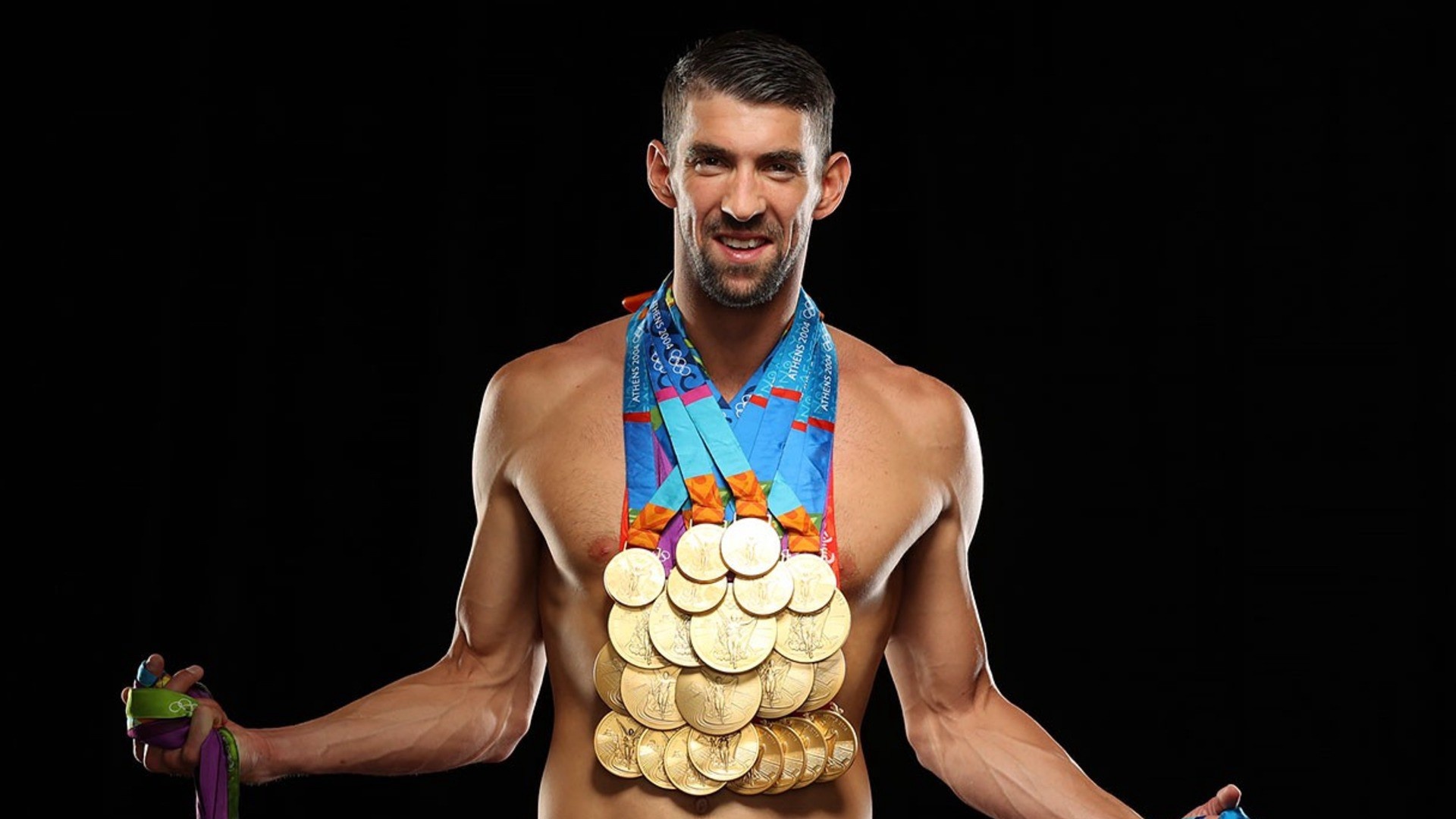 Michael Phelps, World record holder, Best swimmers, Iwmbuzz, 1920x1080 Full HD Desktop