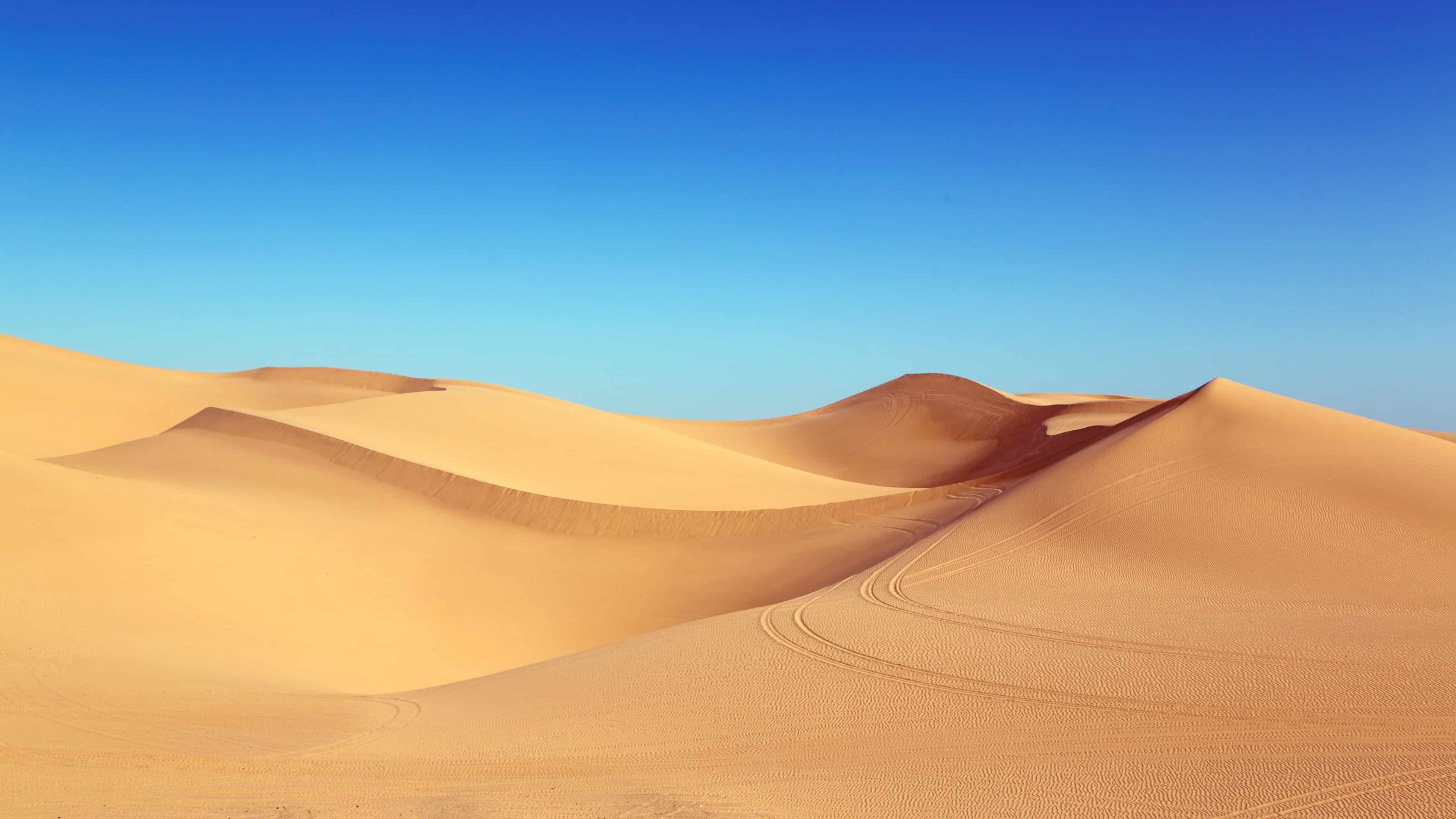 Desert dunes, 4K wallpaper, 3840x2160 4K Desktop