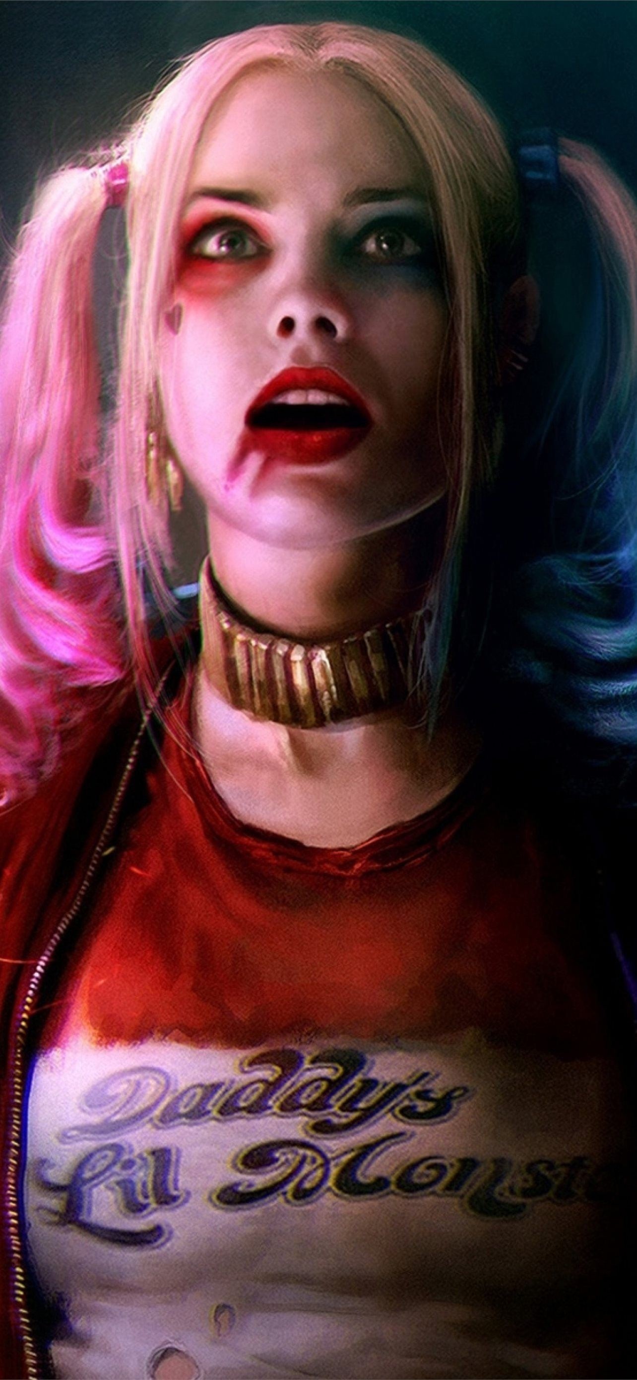 Harley Quinn, Suicide Squad, Margot Robbie wallpapers, 1290x2780 HD Handy