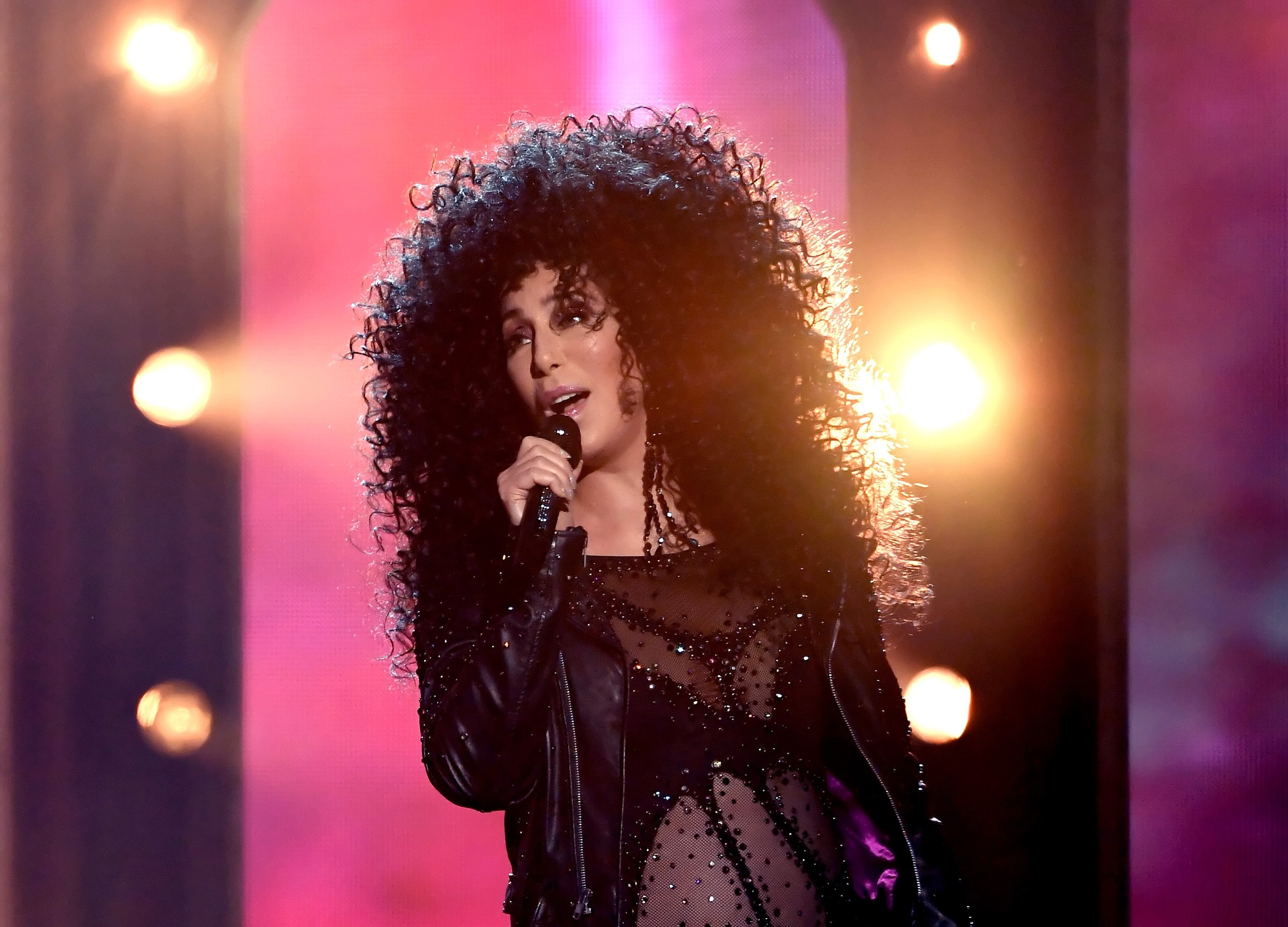 Cher: Known for her distinctive contralto singing voice, Six-decade-long career. 3000x2160 HD Background.