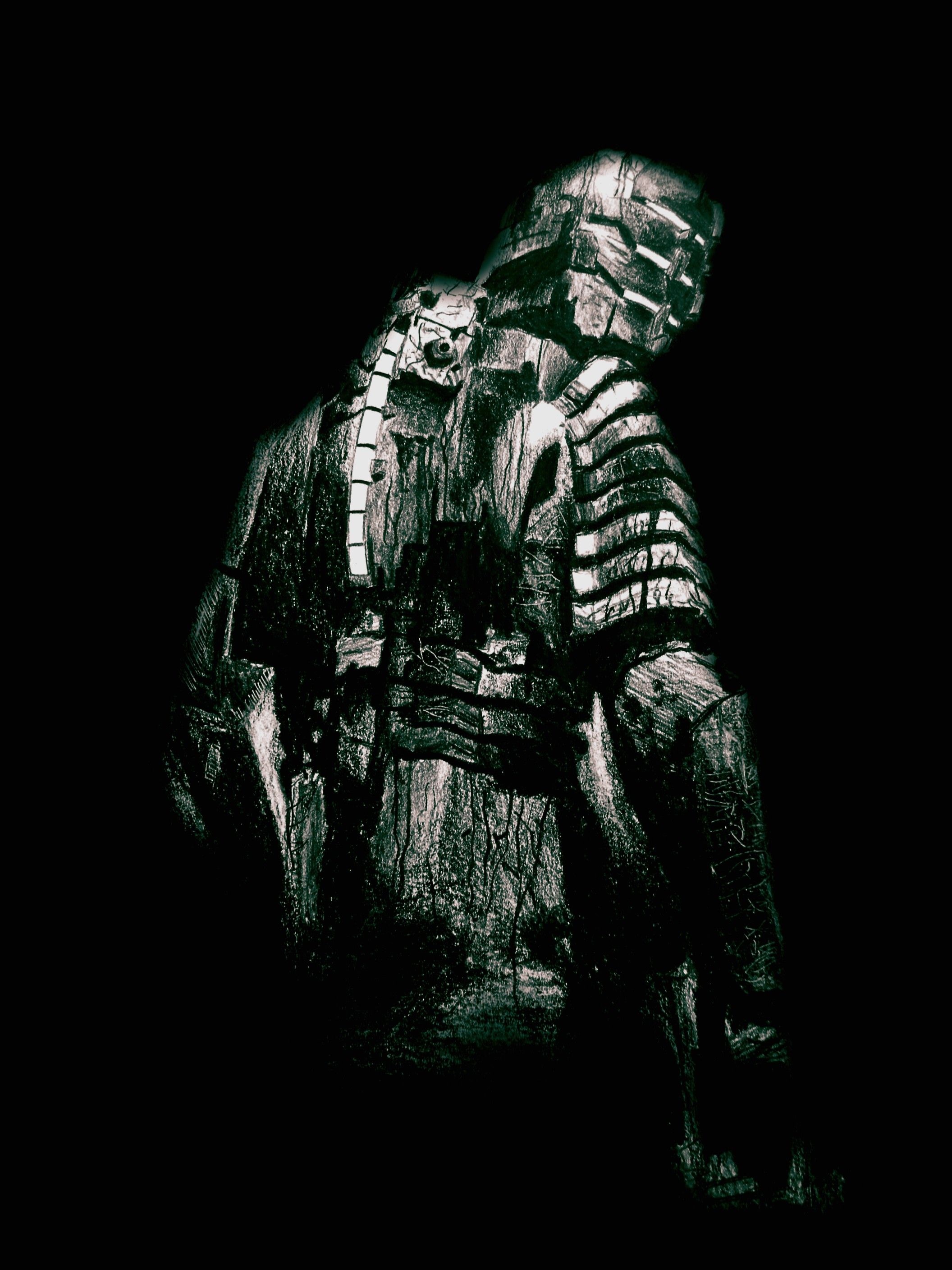 Dead Space: A 2008 survival horror video game developed by EA Redwood Shores. 2120x2820 HD Background.