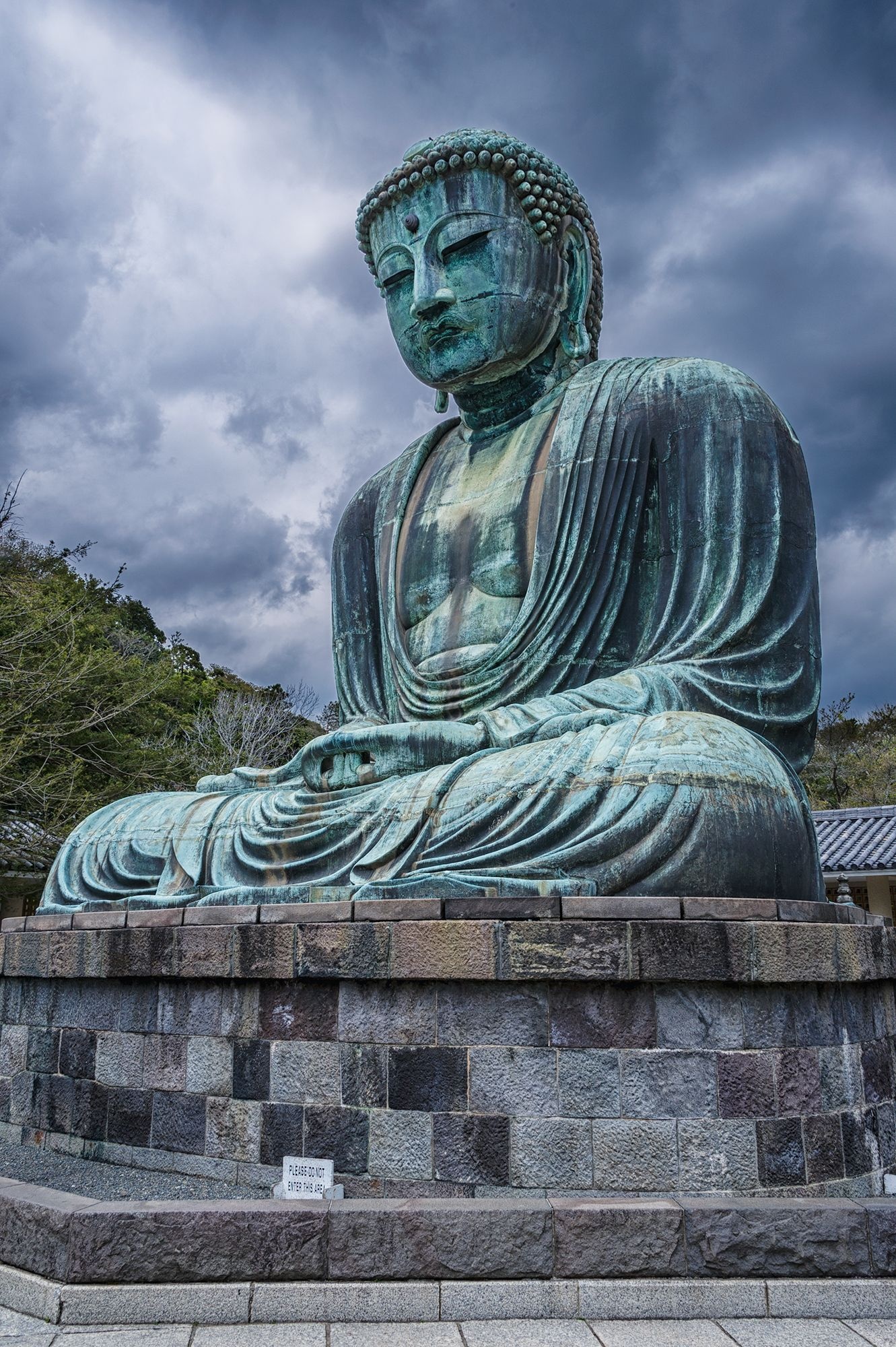 Great Buddha of Kamakura, Kamakura Wallpapers, Top free, Backgrounds, 1340x2000 HD Handy