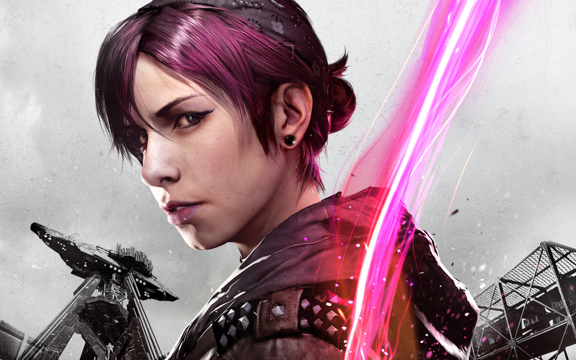 inFAMOUS: First Light, Players complete levels, defeat enemies and finish side missions. 1920x1200 HD Wallpaper.