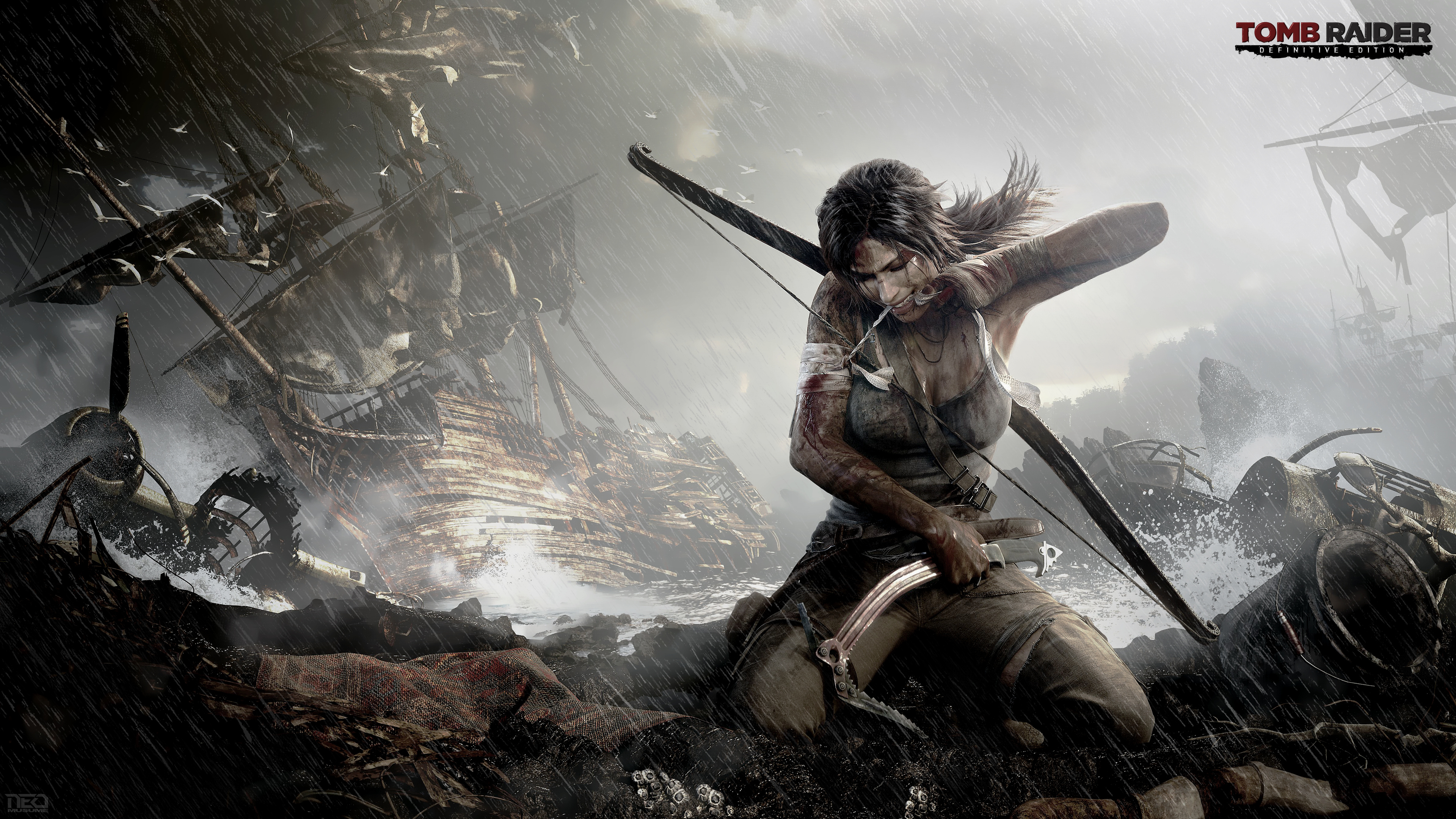 Action adventure game, Tomb Raider, Tomb Raider wallpapers, 4K background images, 3840x2160 4K Desktop