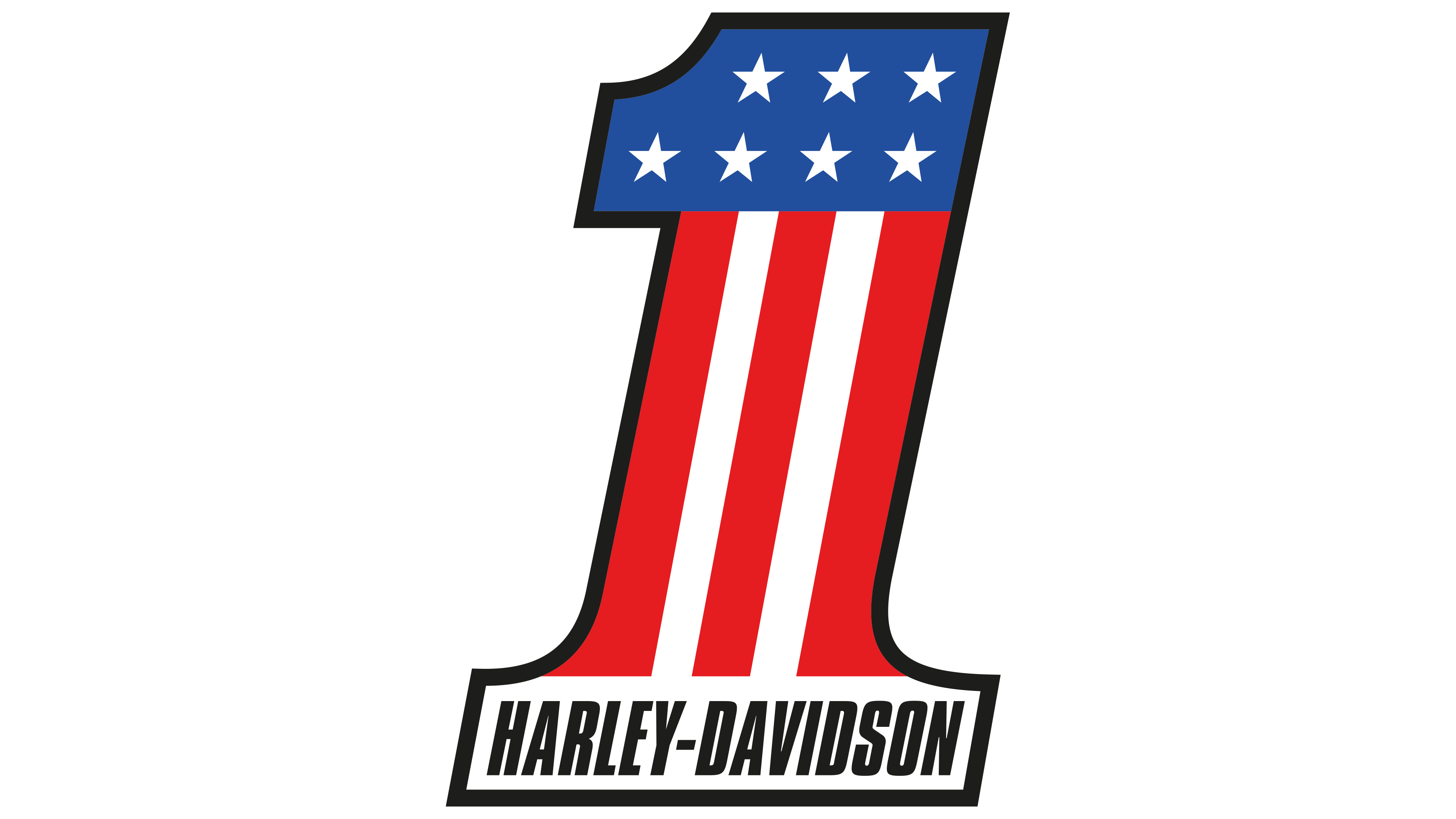 American Flag, Harley-Davidson Logo Wallpaper, 3840x2160 4K Desktop