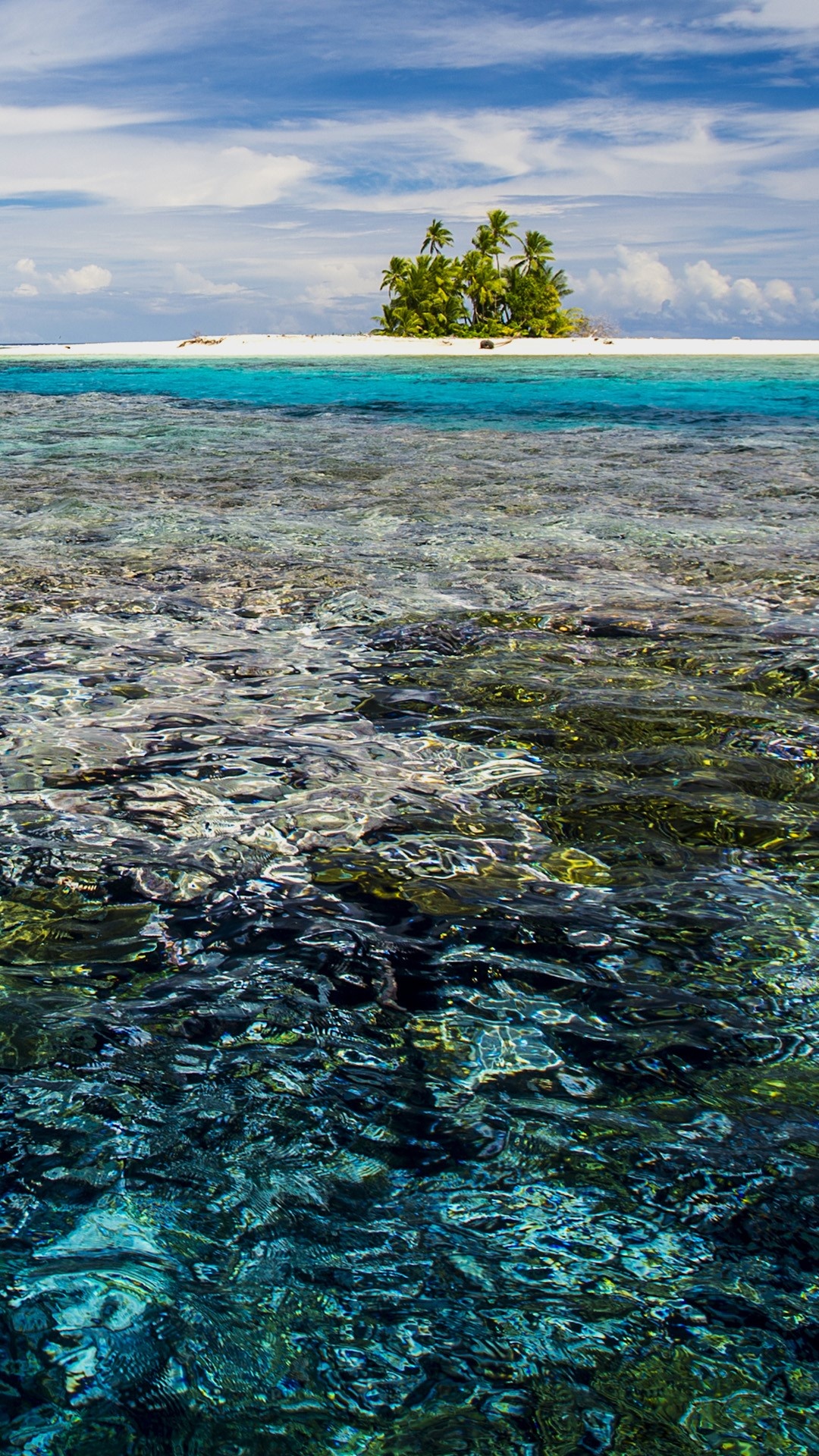 Tuvalu travels, Marine park, Windows 10 spotlight images, Natural wonders, 1080x1920 Full HD Phone