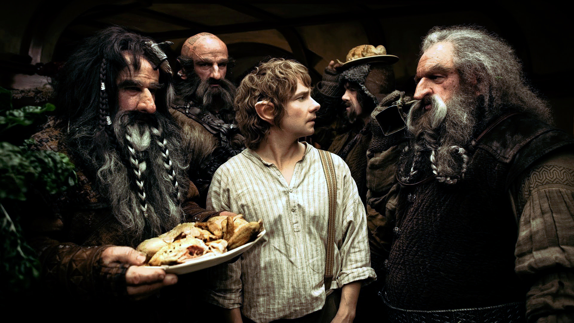 Dwarves (The Lord of the Rings): The Hobbit, Known as the Longbeards or Durin's Folk, Bilbo Baggins. 1920x1080 Full HD Wallpaper.