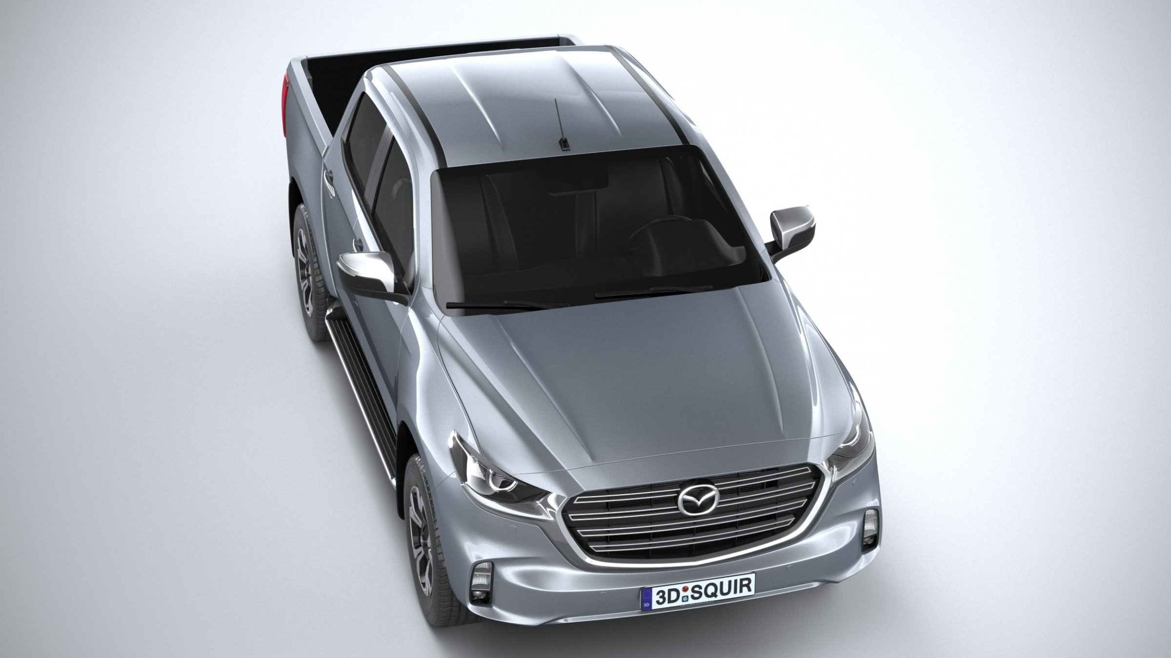 Mazda BT-50, 2021 3D model, By squir, 2400x1350 HD Desktop