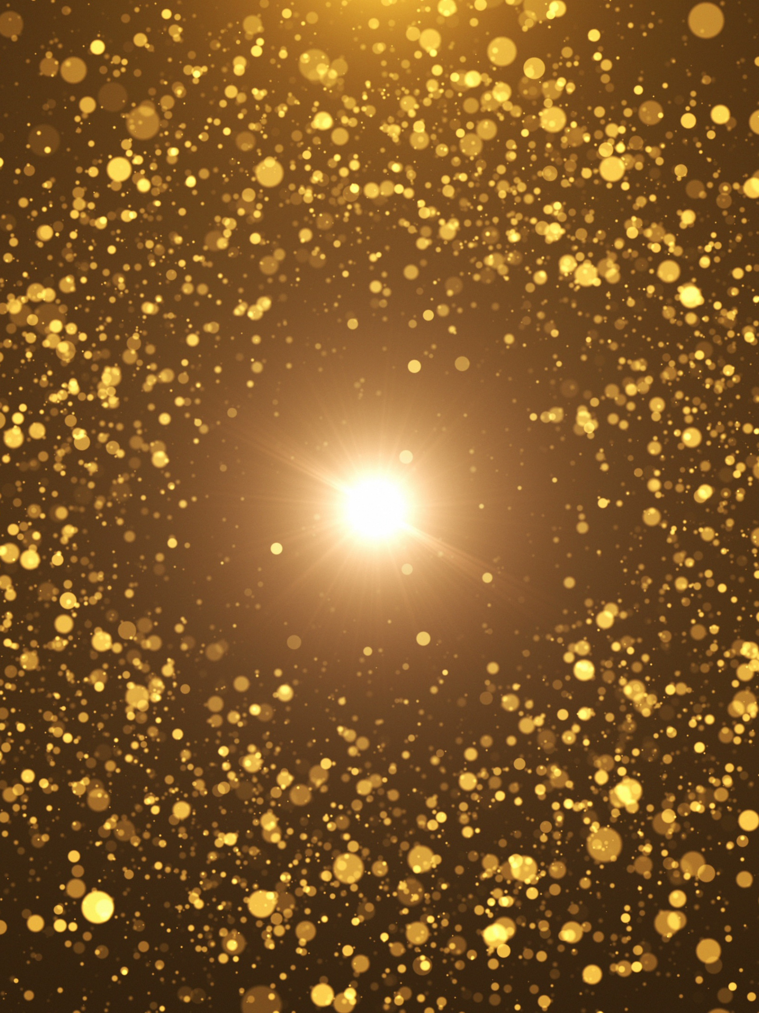 Gold background lens flare, High-resolution clip, 1540x2050 HD Phone