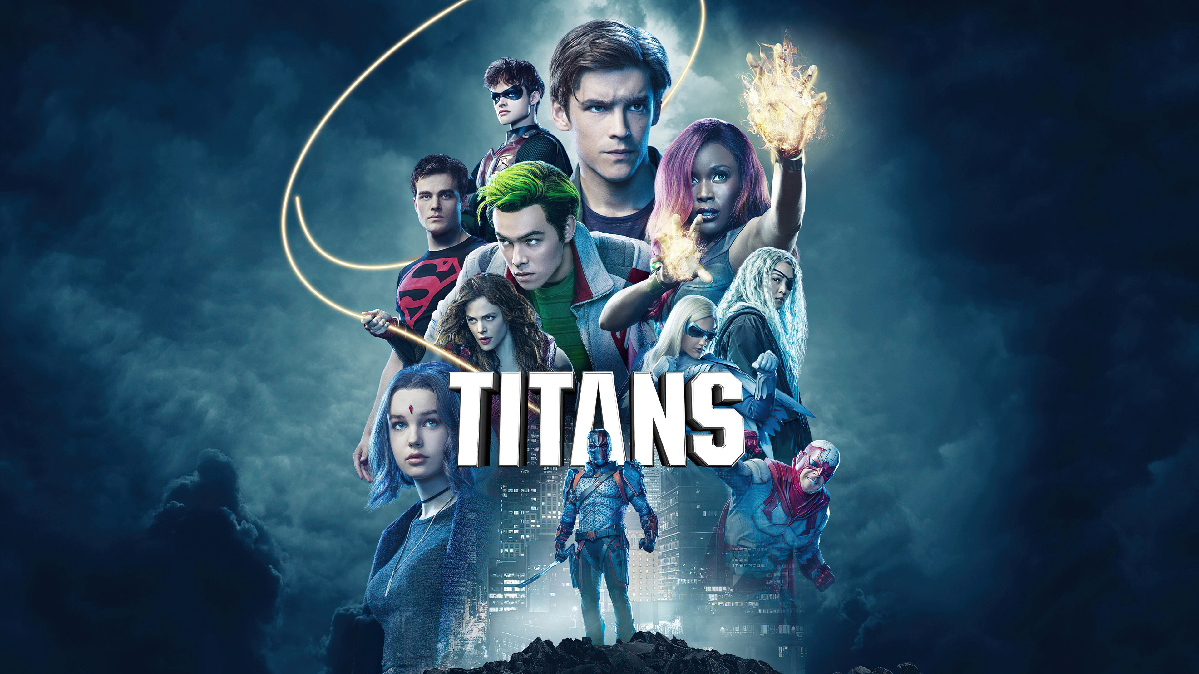 Titans TV series poster, 4k HD wallpapers, 3840x2160 4K Desktop