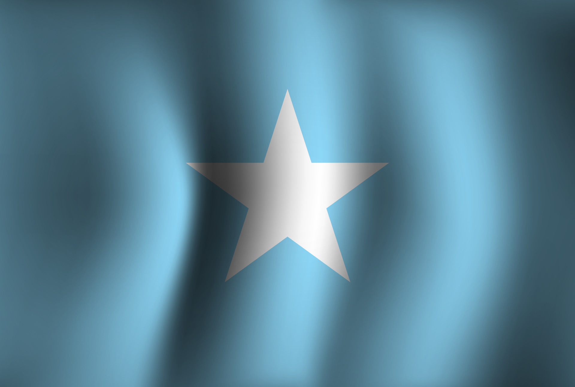Somalia, Flag waving, National independence day, Vector art, 1920x1300 HD Desktop