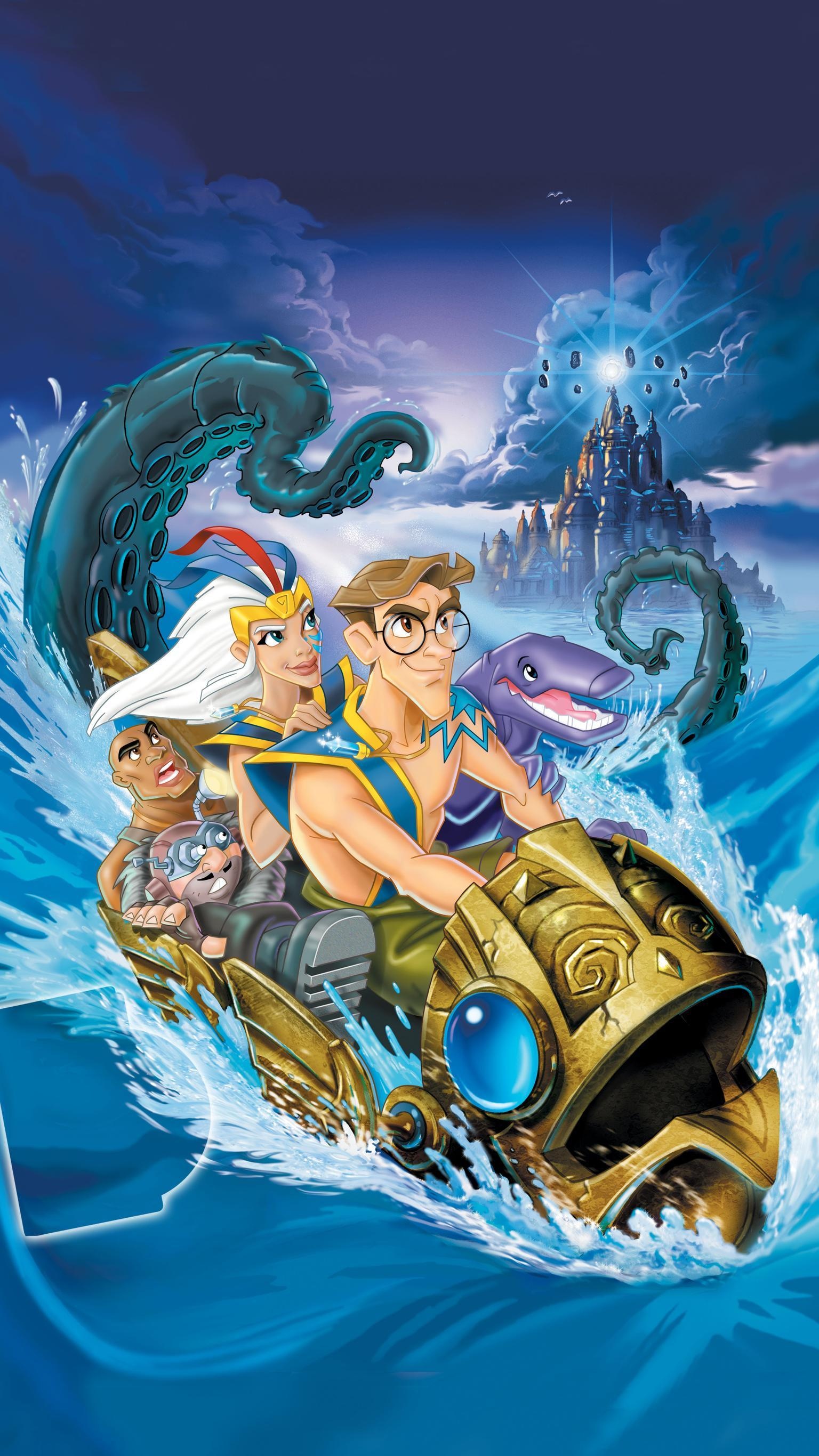 Atlantis: The Lost Empire, Disney delights, Epic iPhone wallpapers, Magical world, 1540x2740 HD Handy