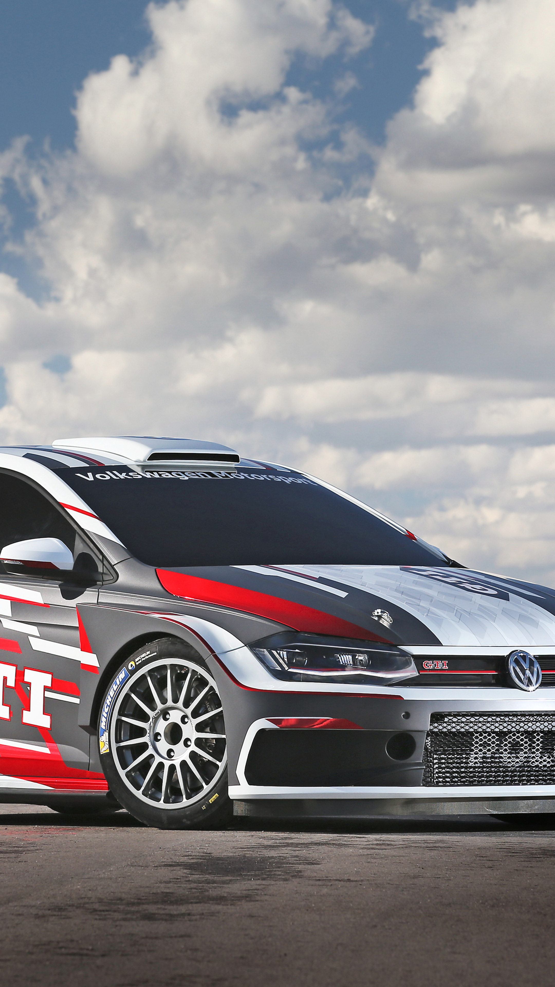 Volkswagen Polo, GTI R5 edition, 4K wallpapers, Sony Xperia, 2160x3840 4K Handy